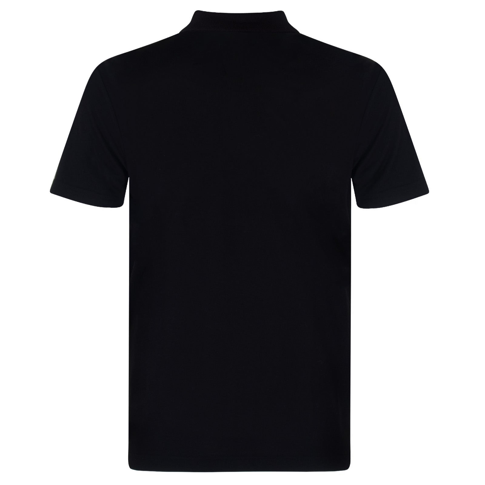 Man City adults polo shirt in black with club crest to the chest.