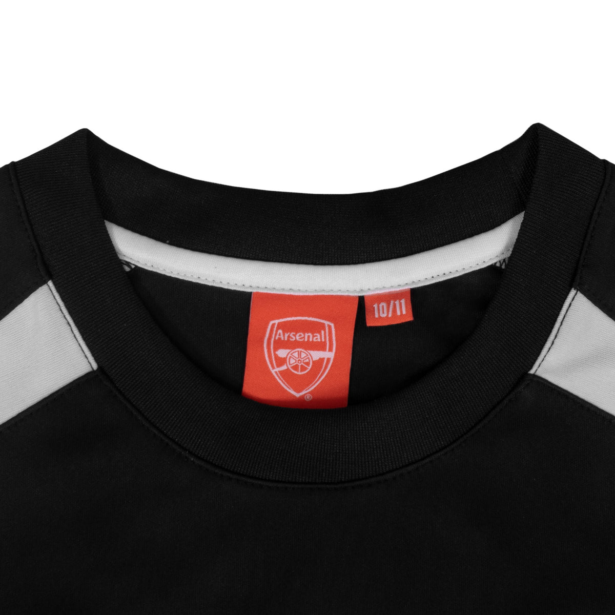 Arsenal kids T-shirt in black with club crest to chest