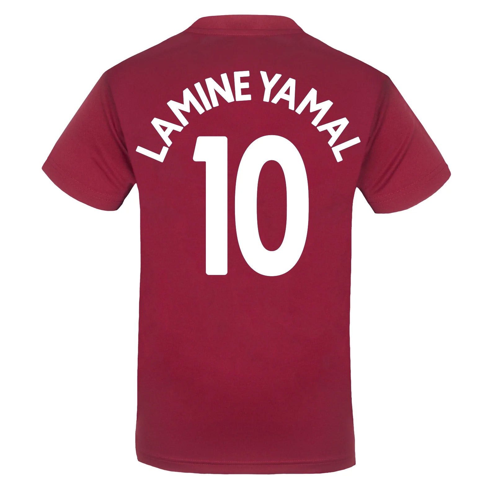 FC Barcelona adults T-shirt in red with club crest to chest