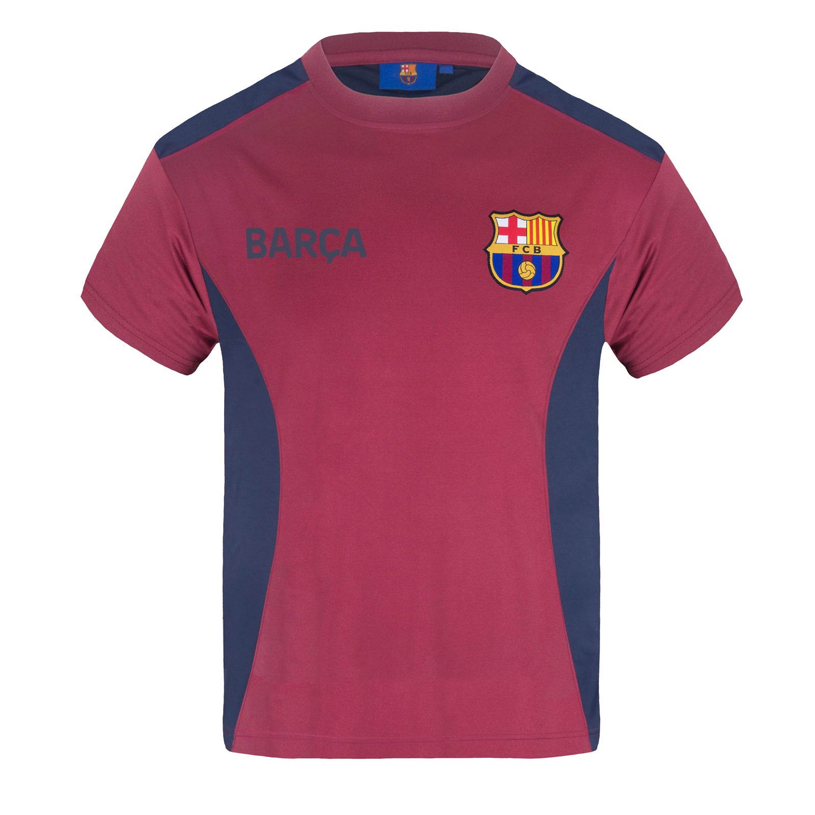 FC Barcelona kids T-shirt in red with club crest to chest
