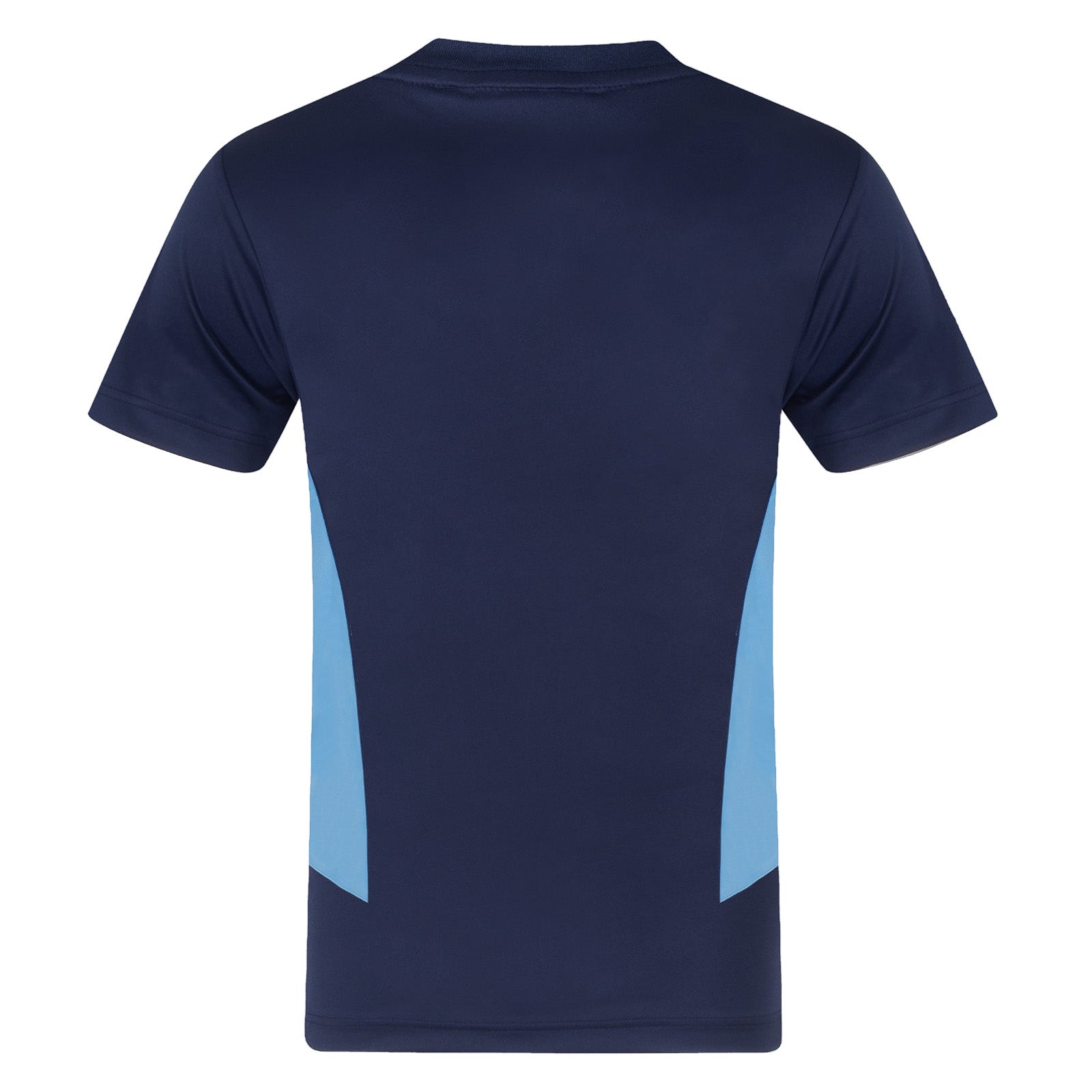 Man City adults T-shirt in navy blue with club crest to chest