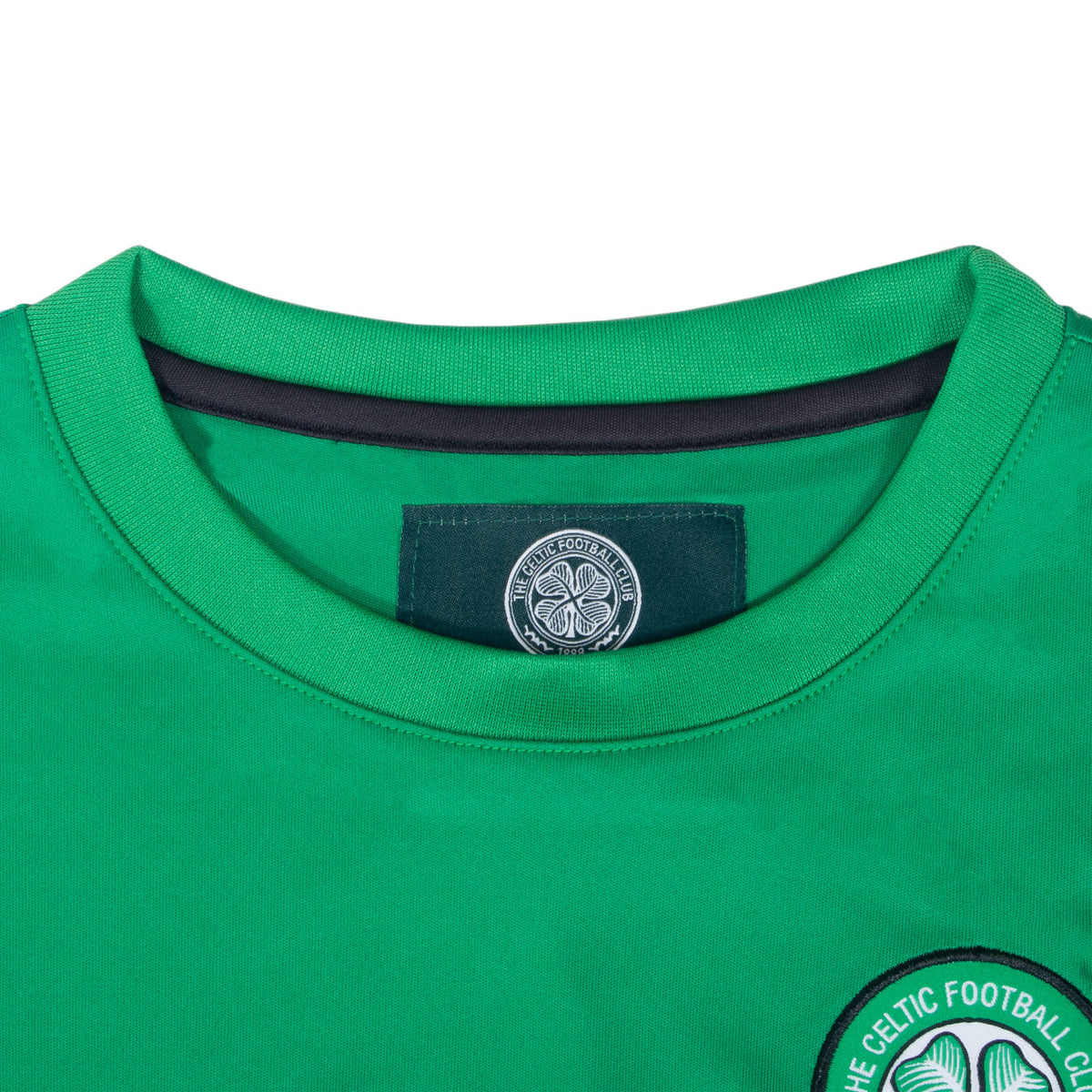 Celtic kids T-shirt in green with club crest to chest