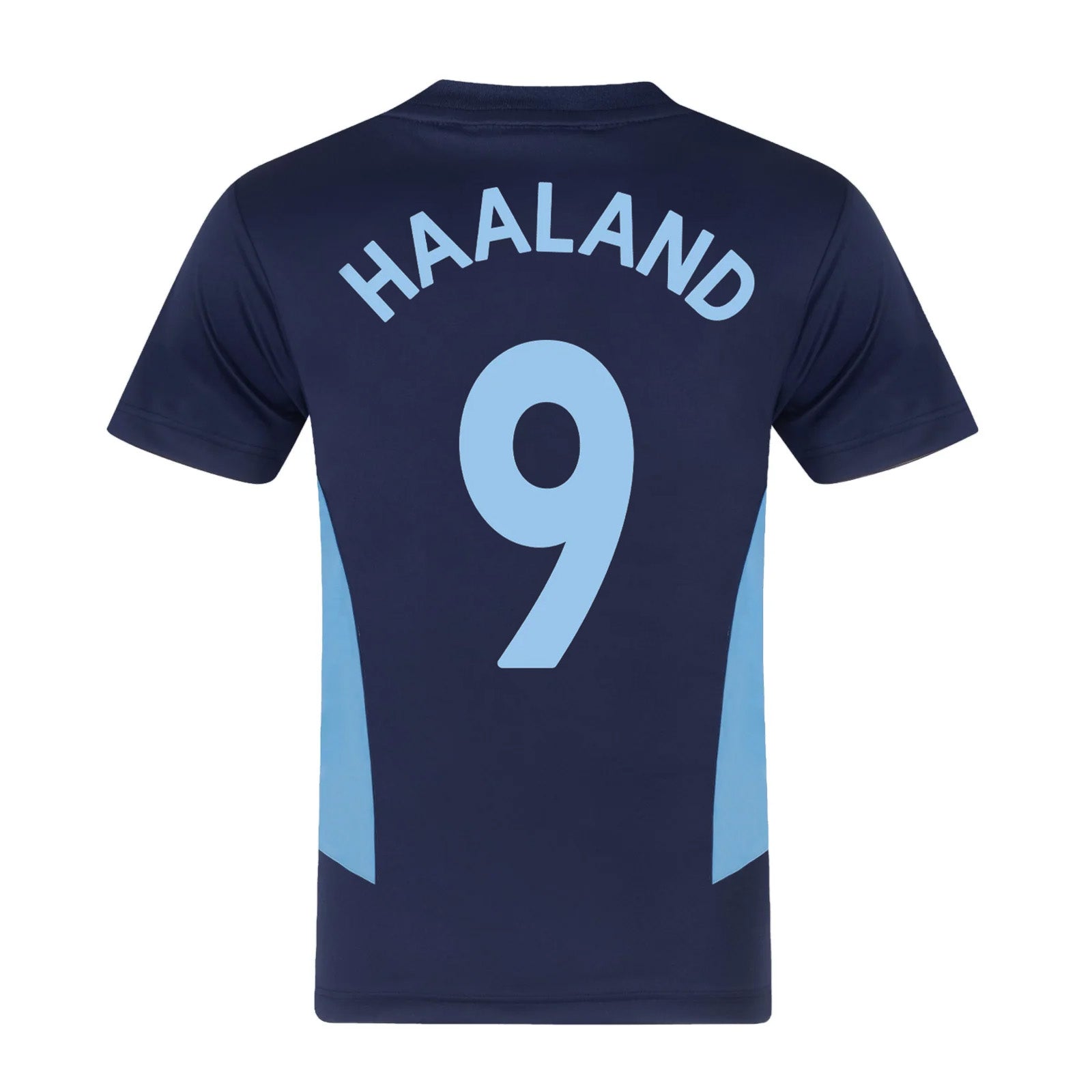 Man City kids T-shirt in navy blue with club crest to chest
