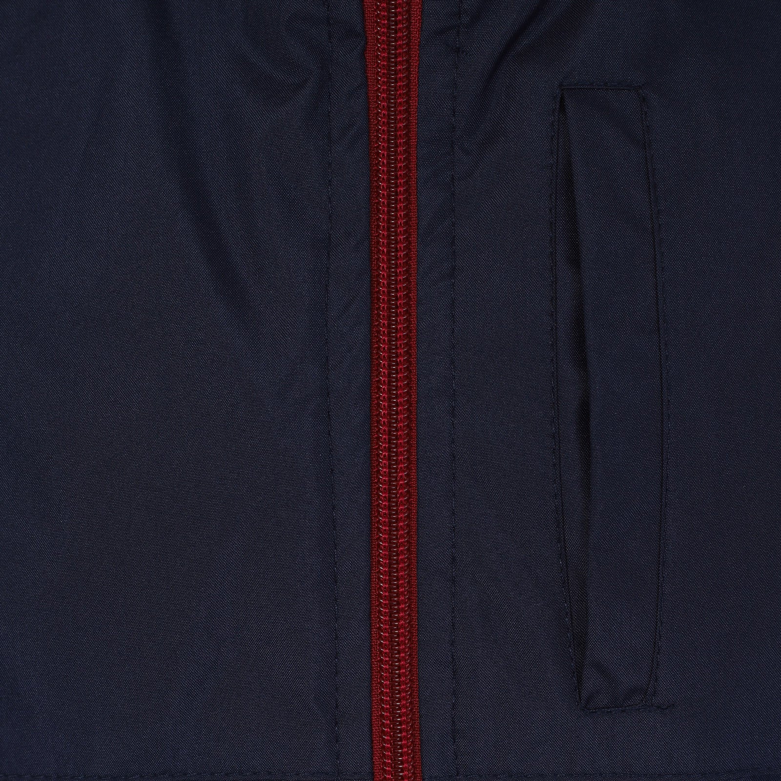 FC Barcelona kids shower jacket in navy blue with a FCB club crest to chest.