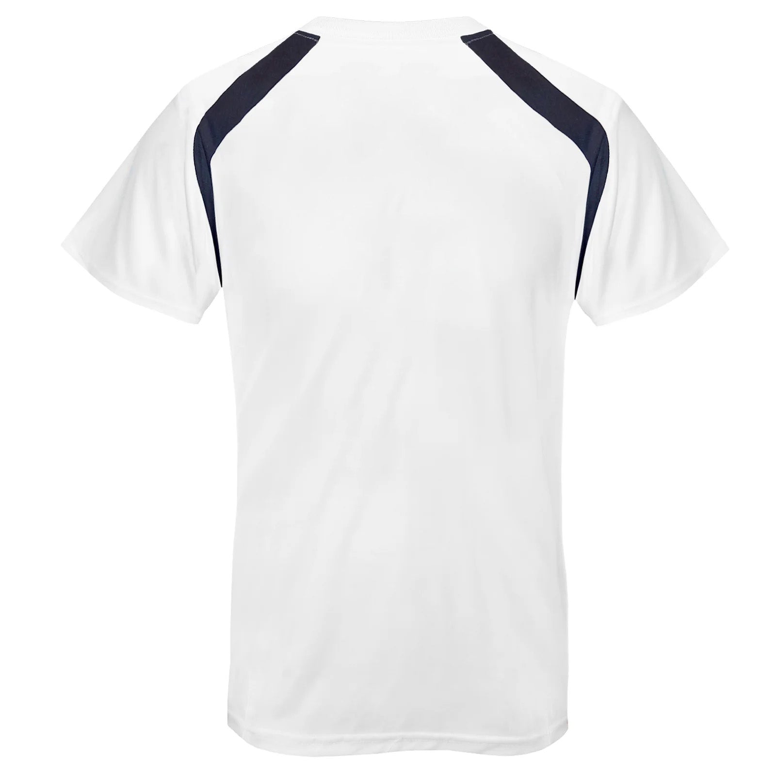 Spurs adults poly T-shirt in white with club crest to chest