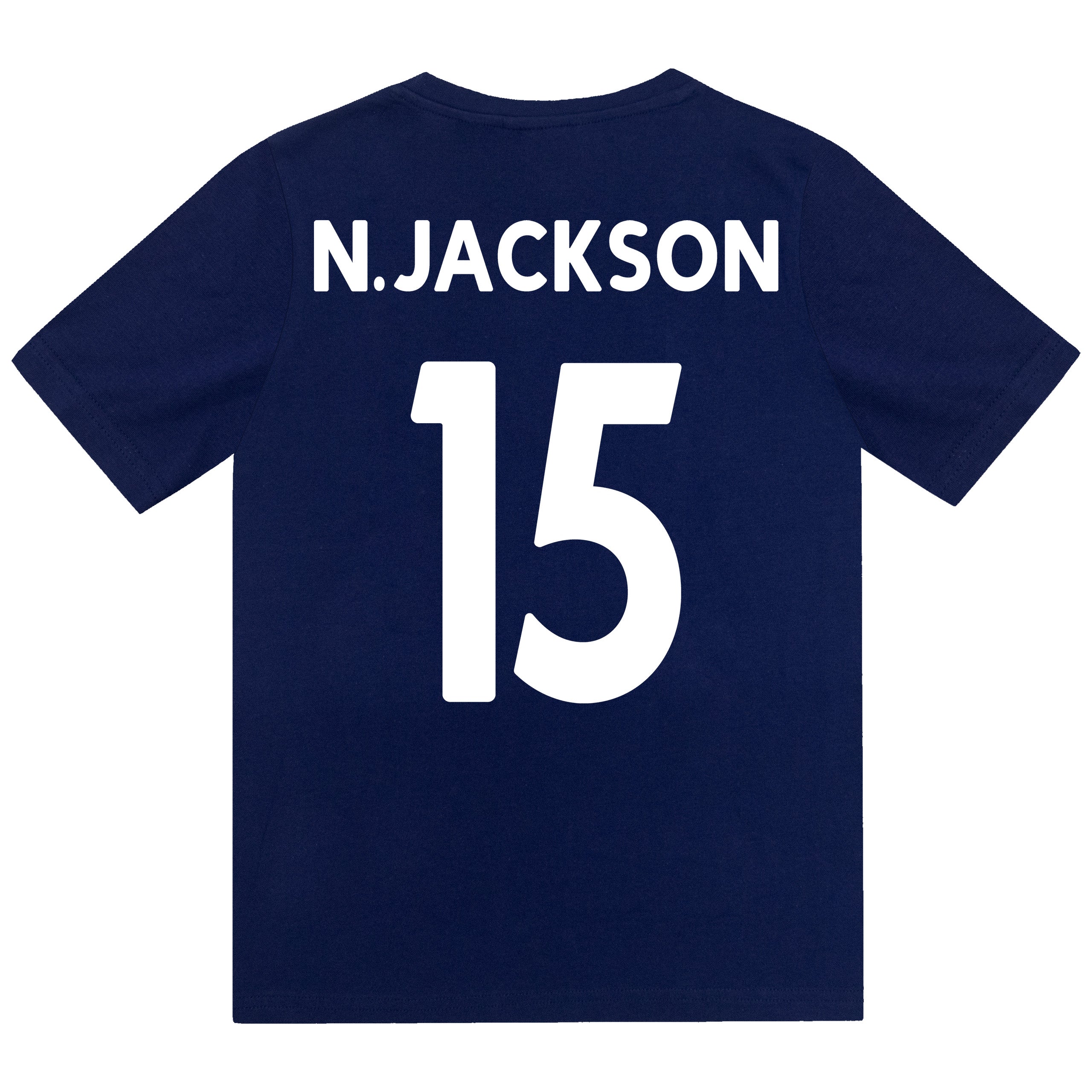 Chelsea kids pyjamas in blue. Short sleeve top with Chelsea branded graphic and shorts with CFC logo to the left leg