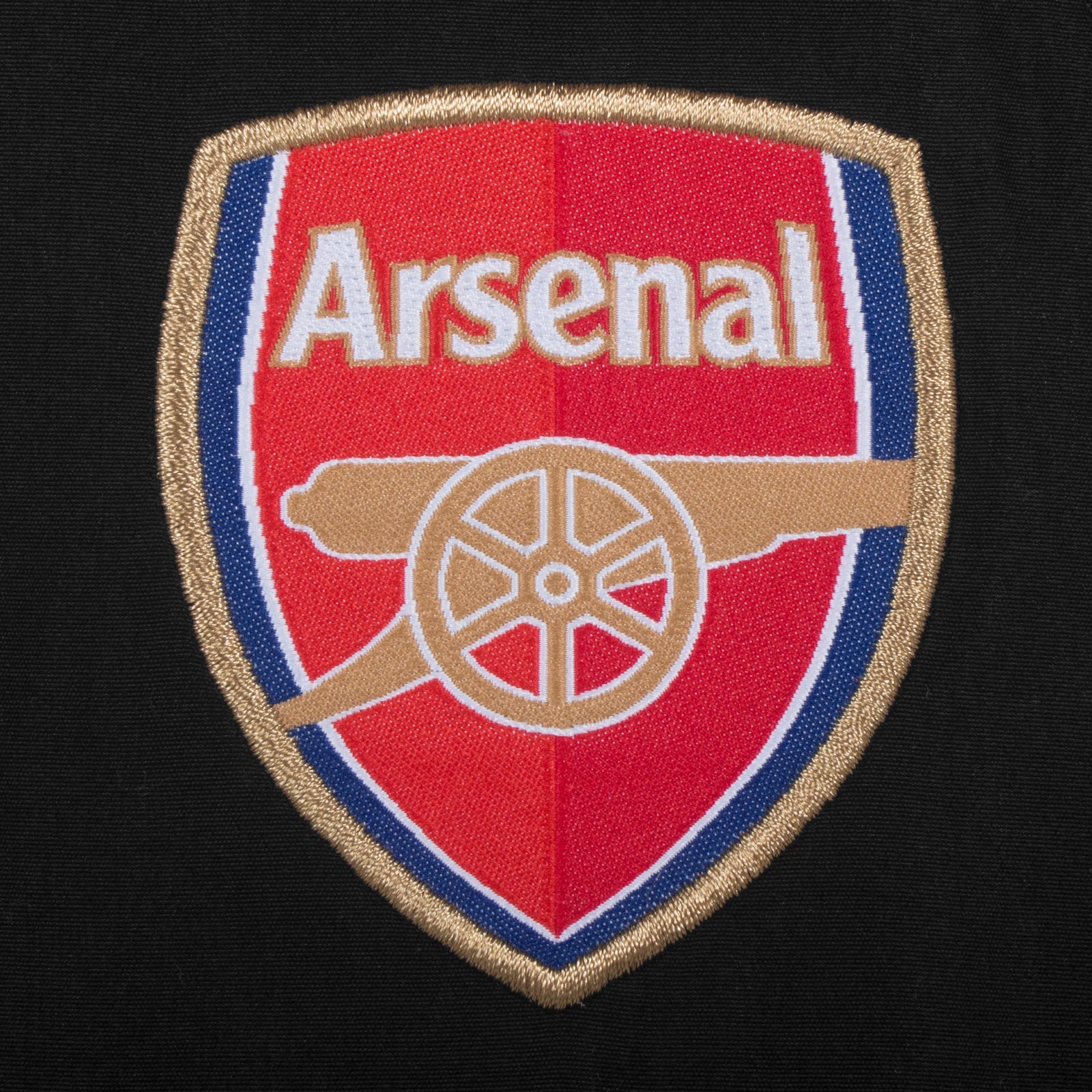 Arsenal kids tracksuit in grey with club crest to chest and left thigh
