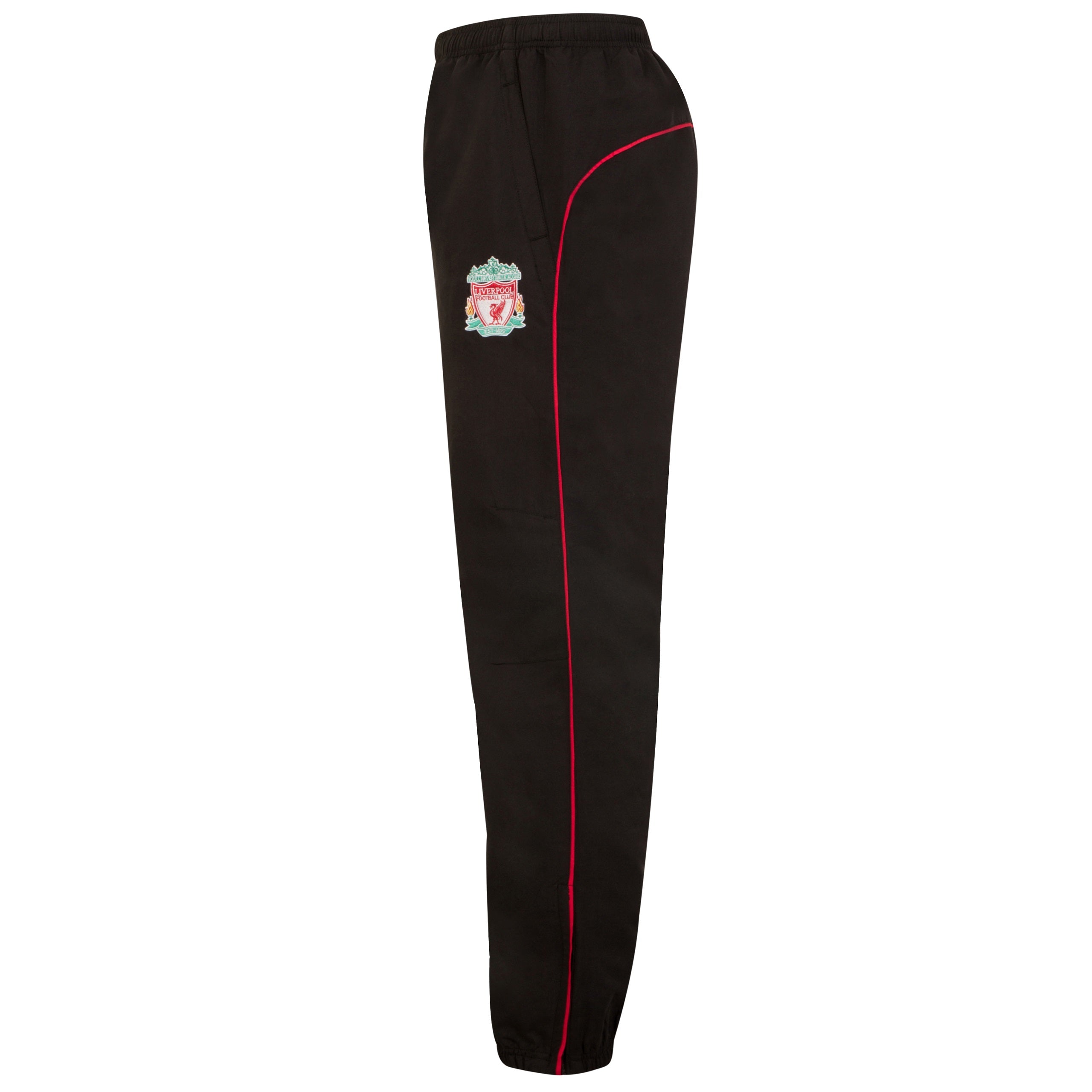 Liverpool adults tracksuit in red with club crest to chest and left thigh