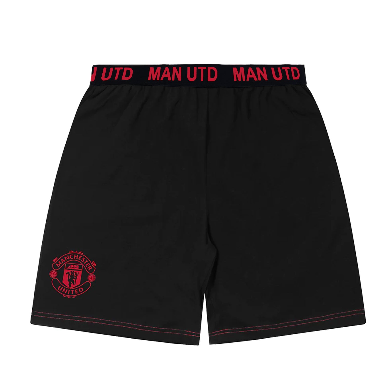 Manchester United short pyjamas for adults in black