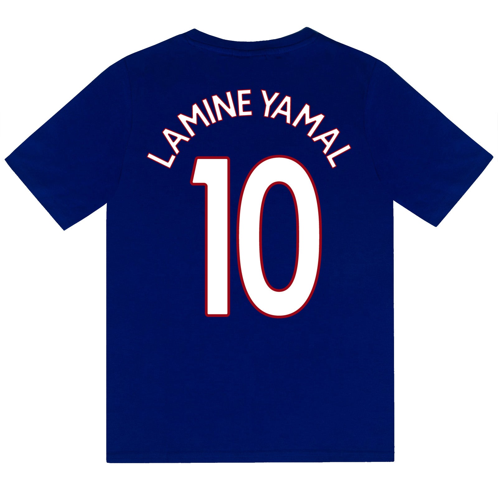 FC Barcelona kids short pyjamas in reflex blue. Short sleeve top with graphic club crest and shorts with crest to the leg