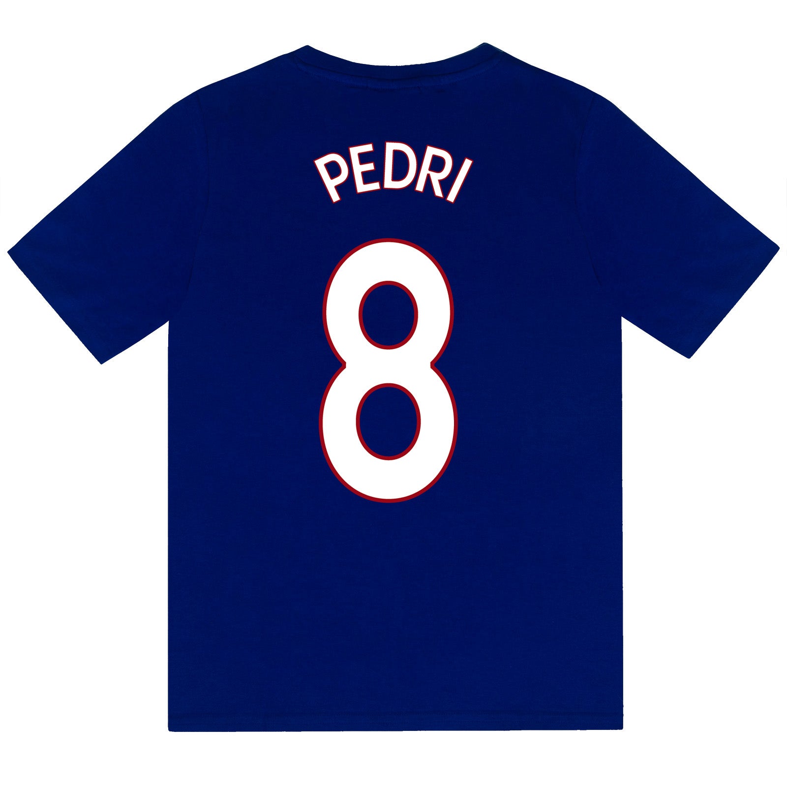 FC Barcelona kids short pyjamas in reflex blue. Short sleeve top with graphic club crest and shorts with crest to the leg