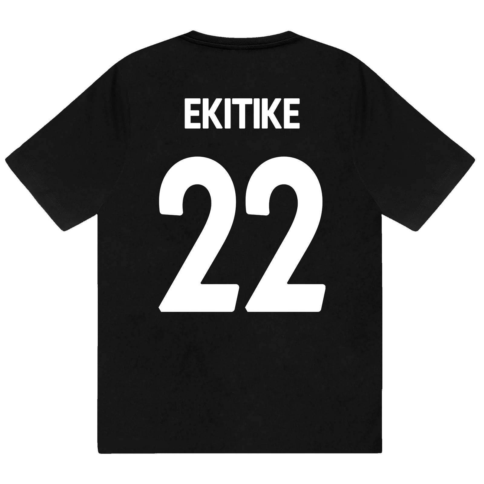 Liverpool kids pyjamas in black. Short sleeve top with graphic and shorts with logo to the left leg