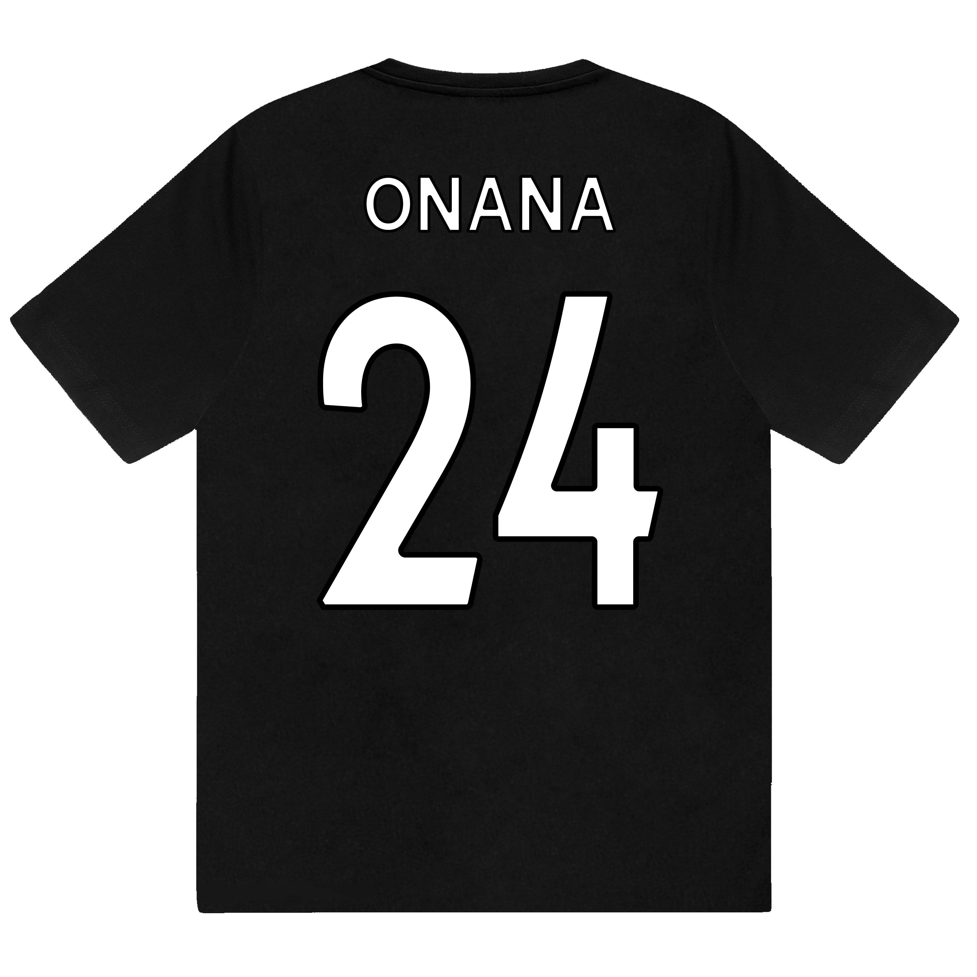 Manchester United short pyjamas for kids in black