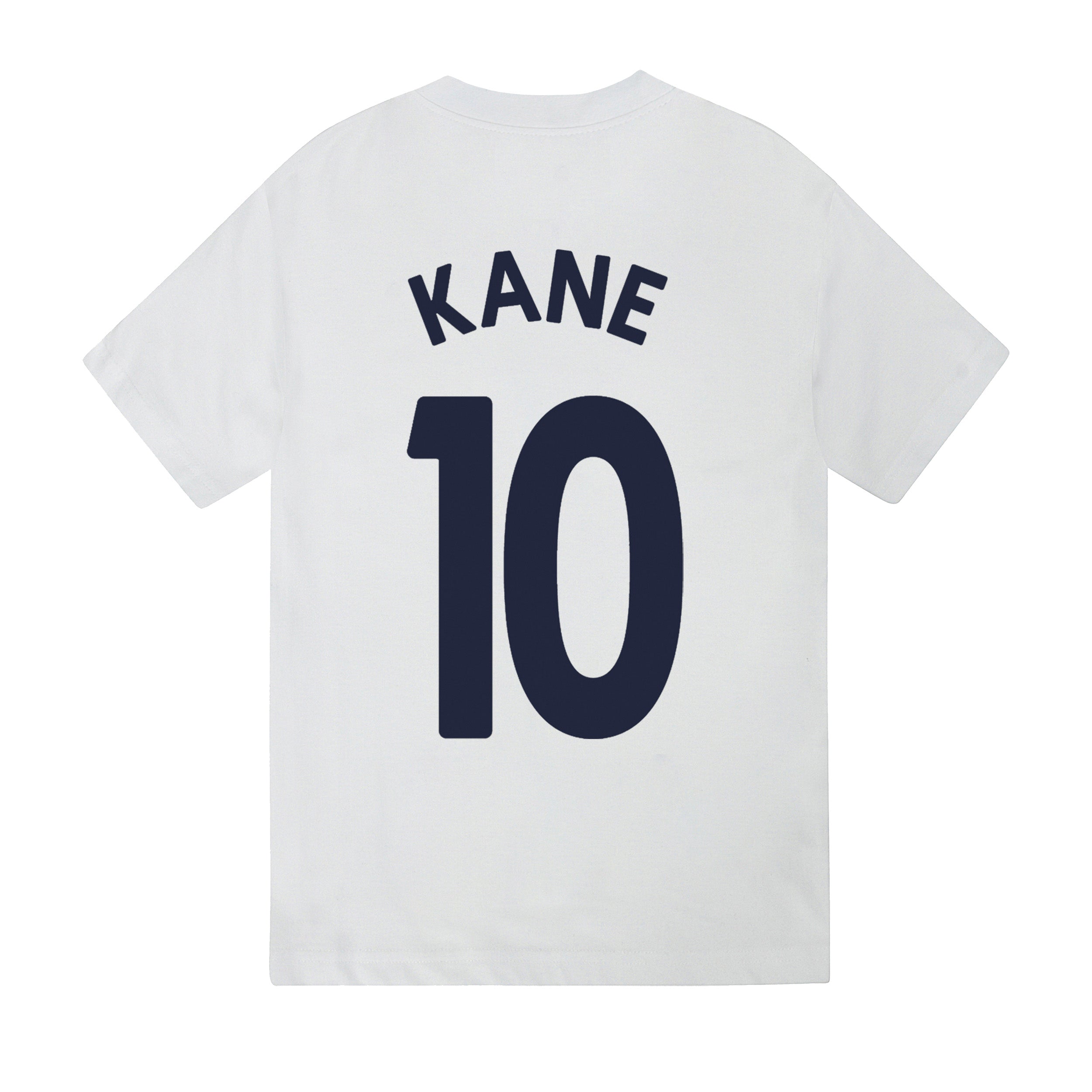 Spurs kids short pyjamas in white. Short sleeve top with branded graphic and shorts with crest to the left leg