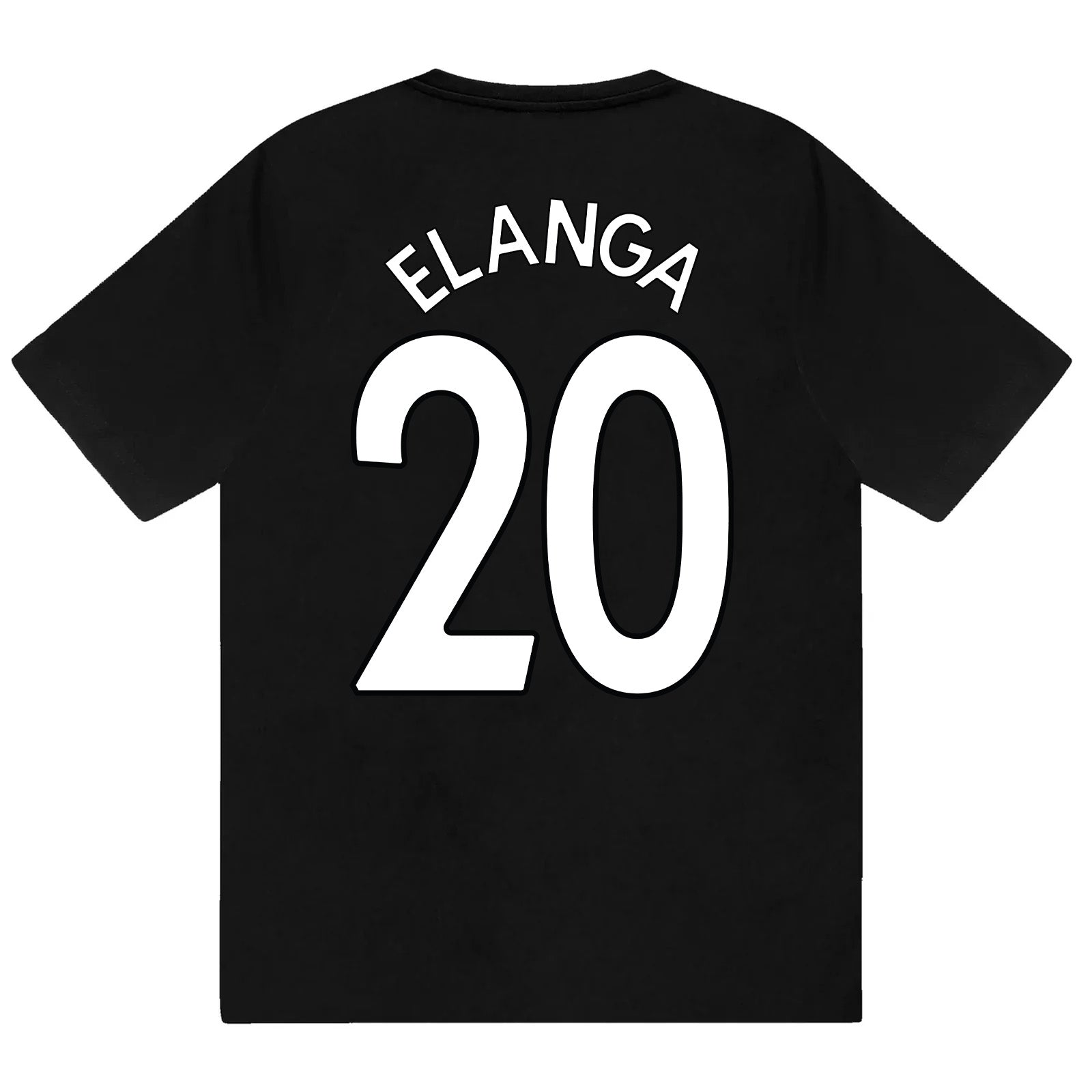 Newcastle Utd kids pyjamas in black & white. Short sleeve top with graphic and shorts with crest to the left leg