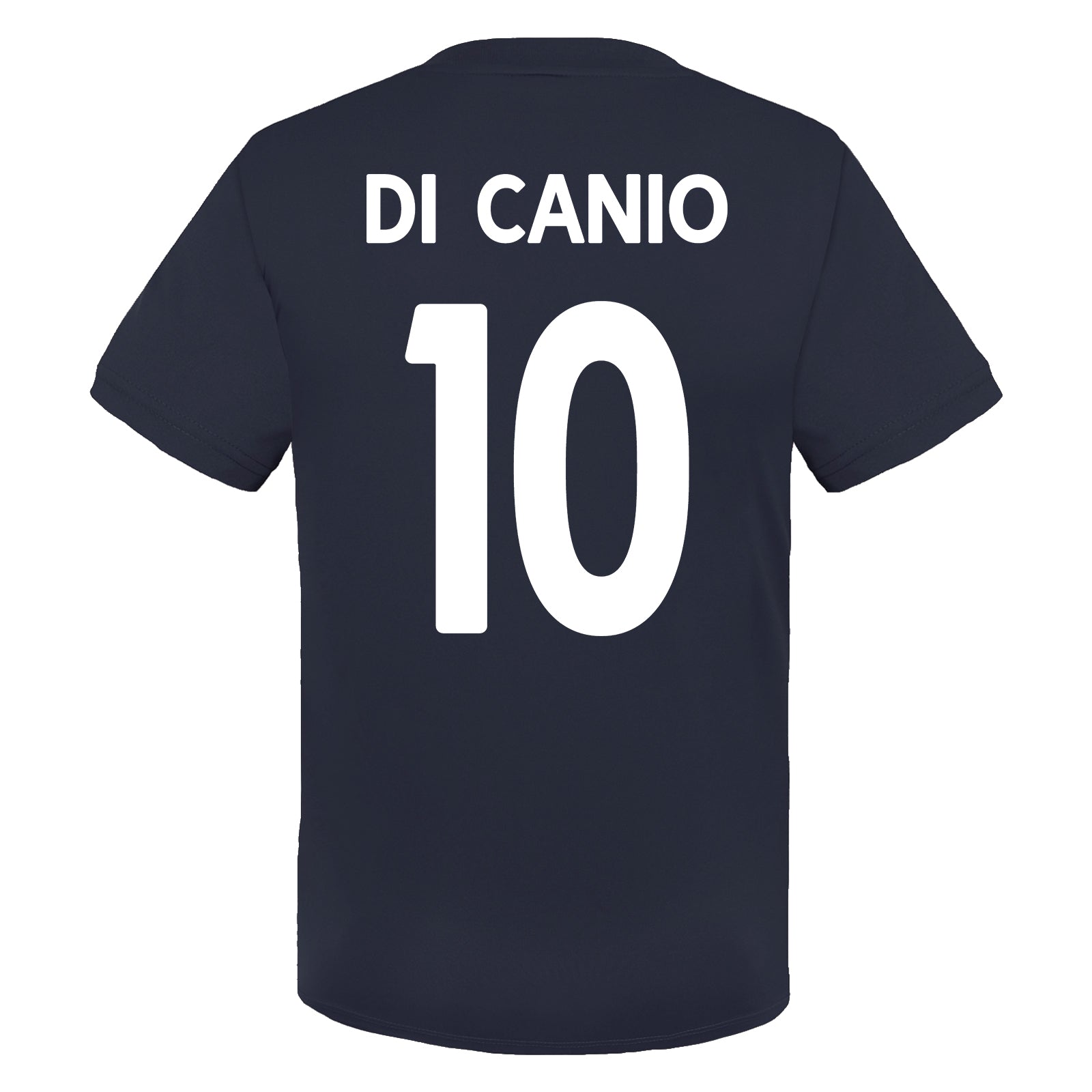 West Ham kids poly T-shirt in navy blue with club crest to chest