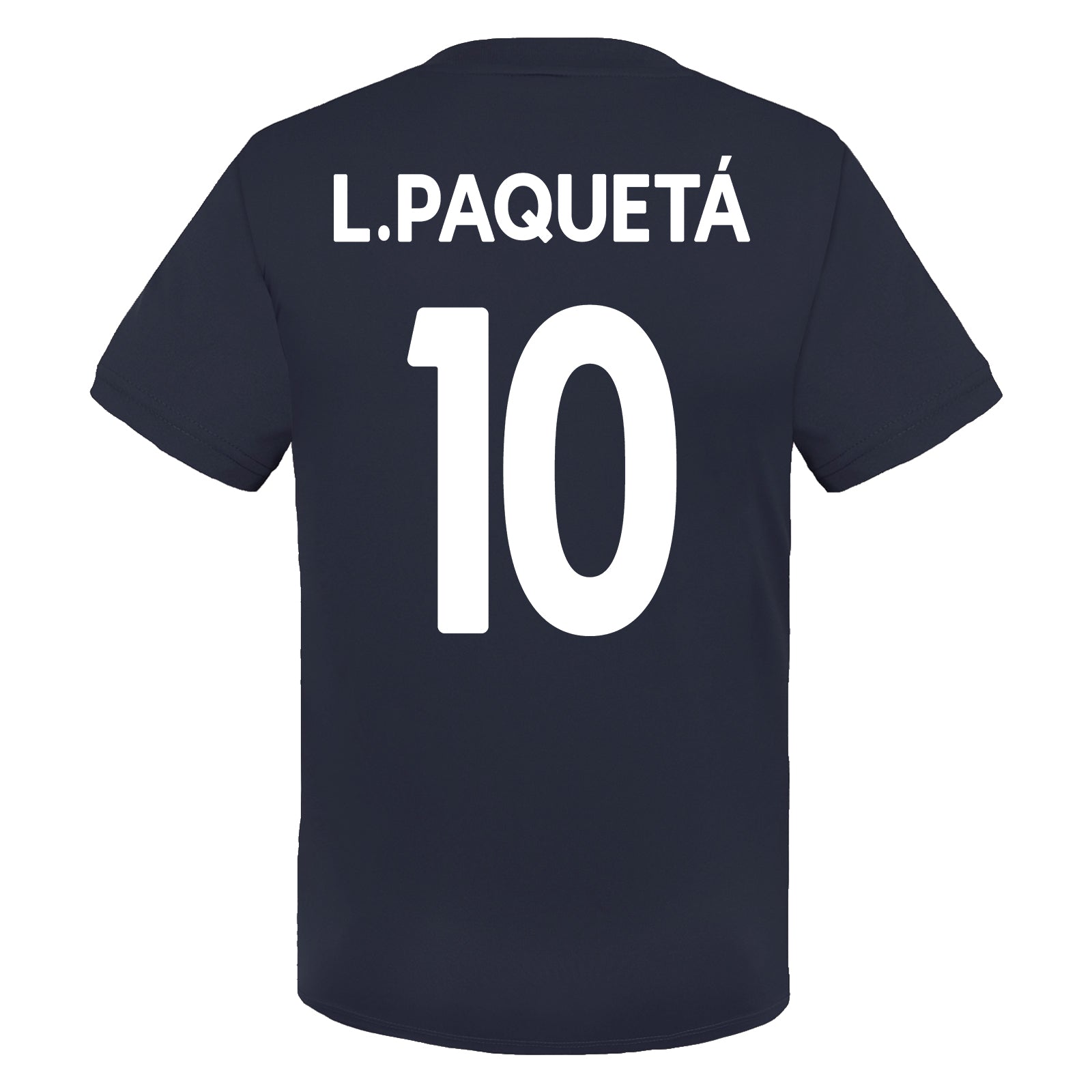West Ham kids poly T-shirt in navy blue with club crest to chest
