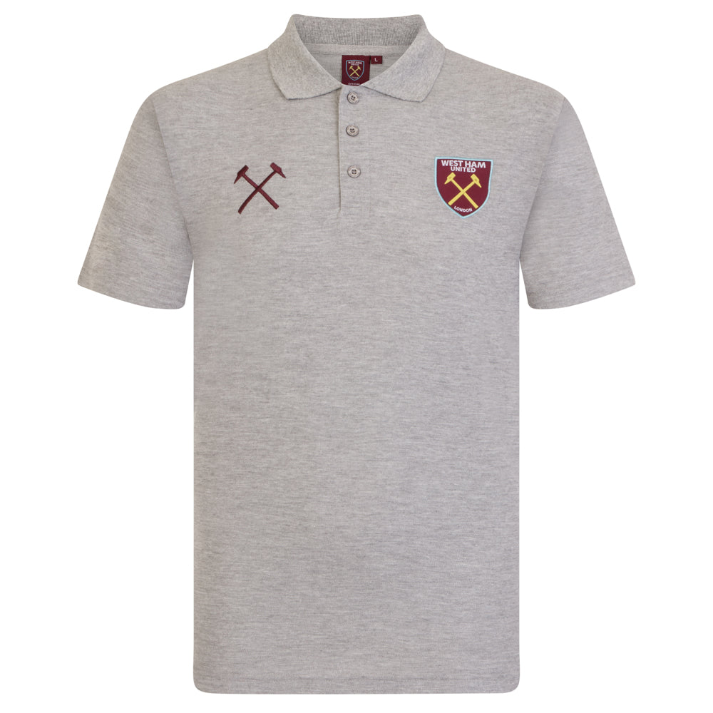 West Ham United FC Mens Polo Shirt