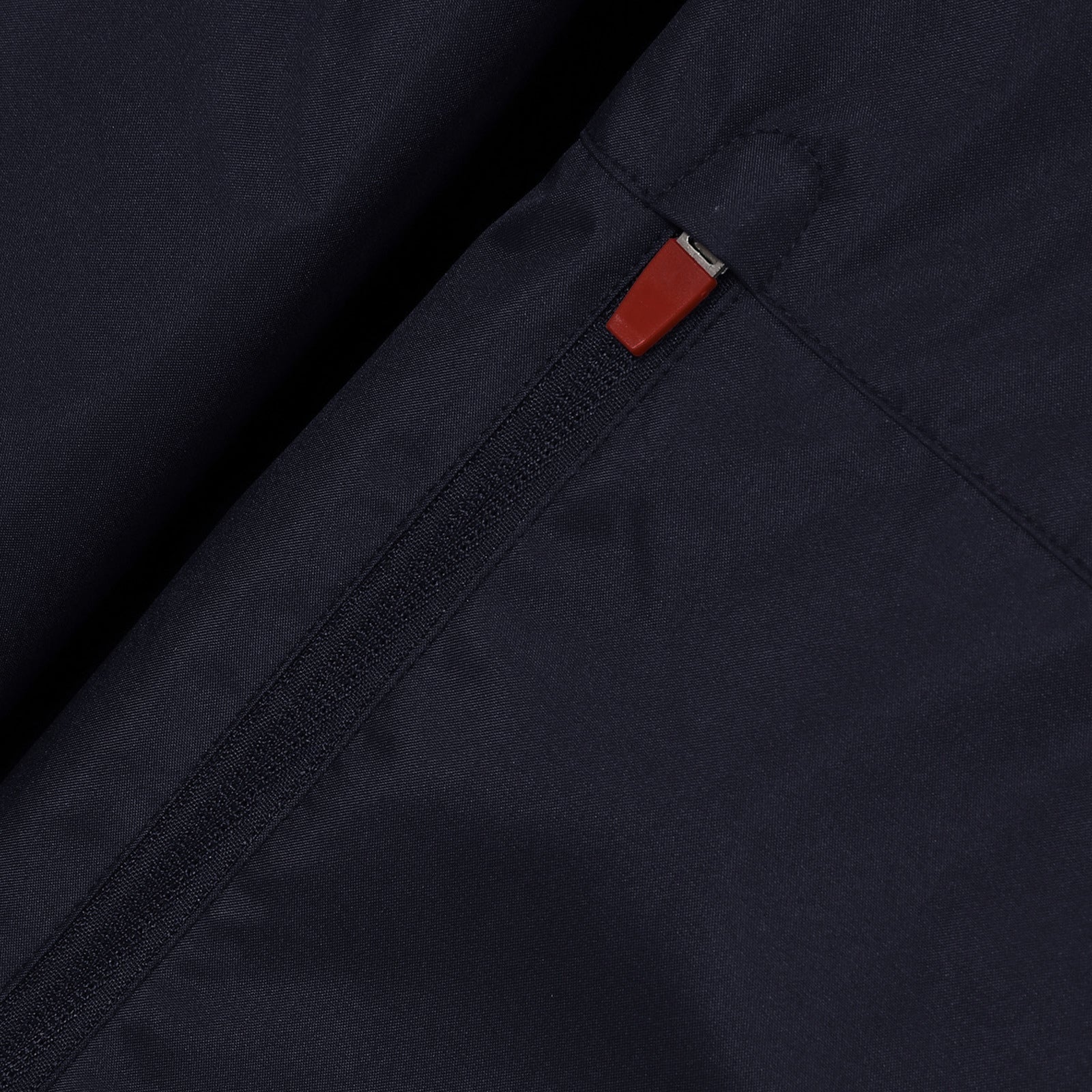 West Ham adults shower jacket in navy with club crest and pockets to front