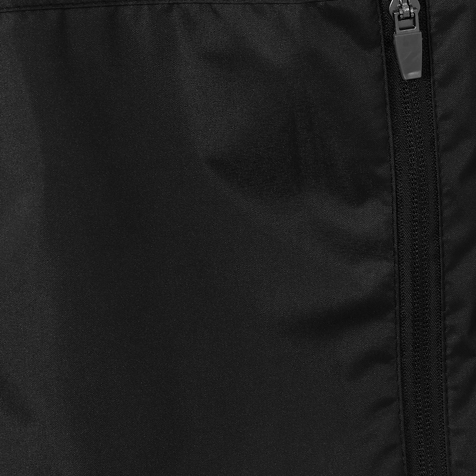 Newcastle Utd adults hooded shower jacket in black with club crest to chest .