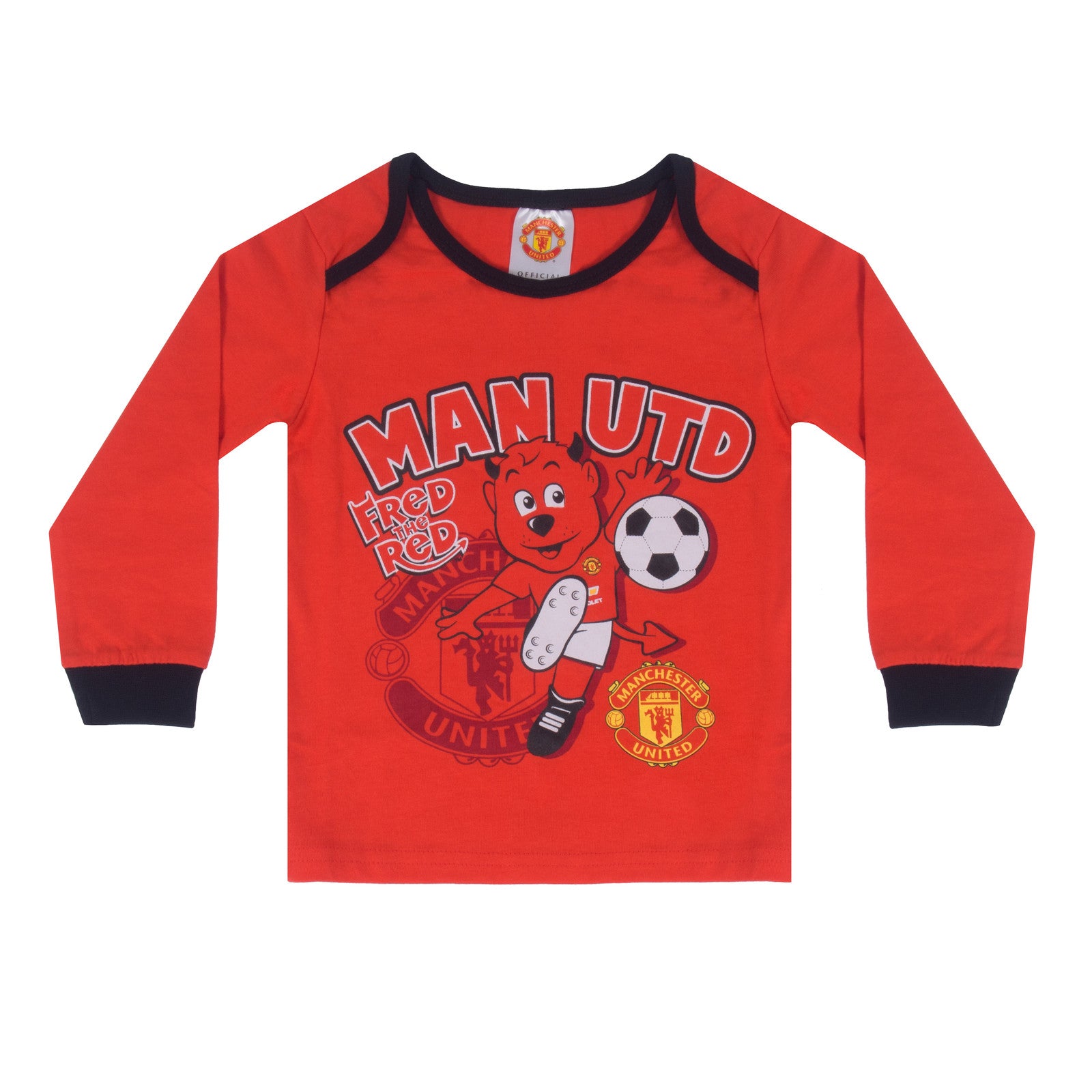 Manchester United Pyjamas for Baby in Red & White