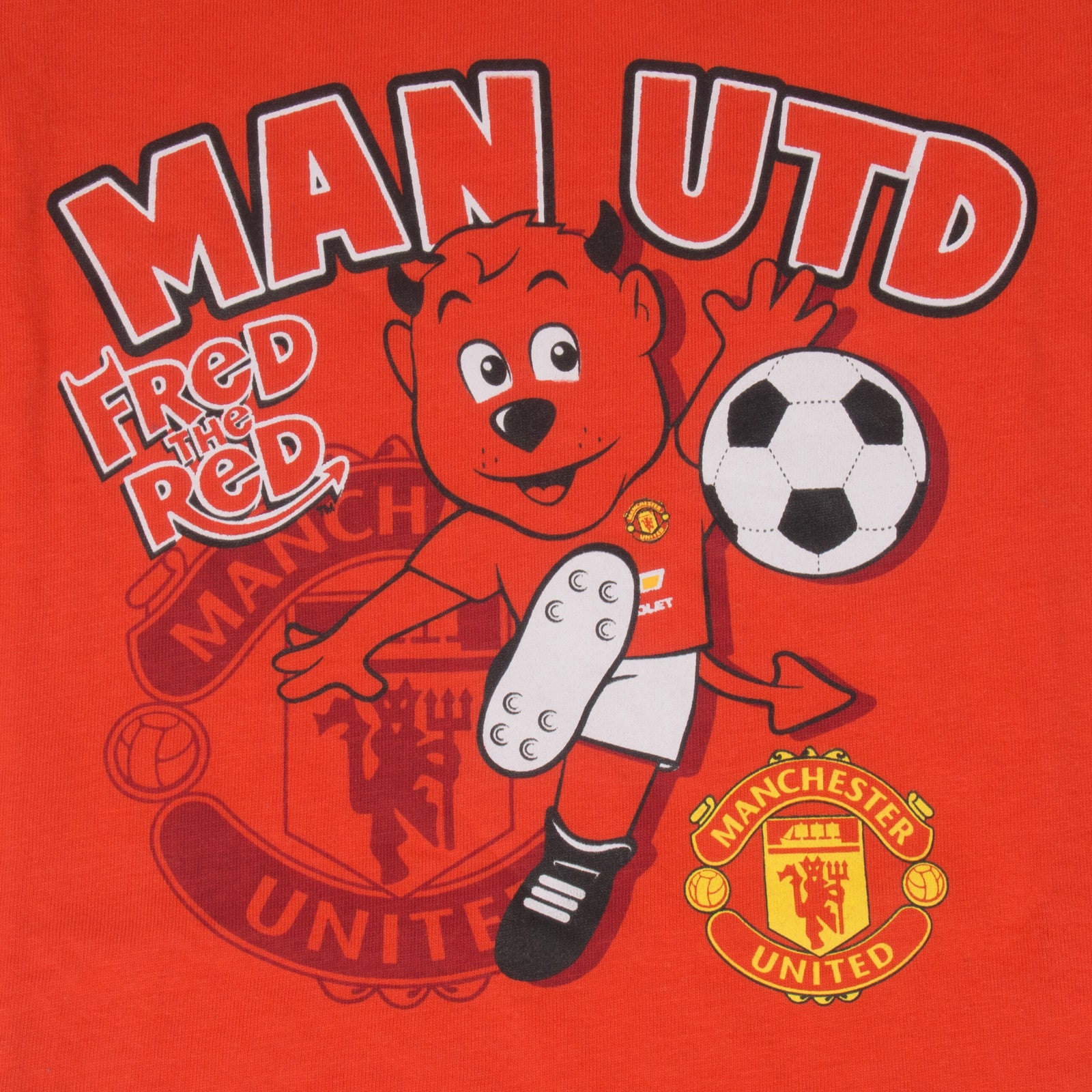 Manchester United Pyjamas for Baby in Red & White