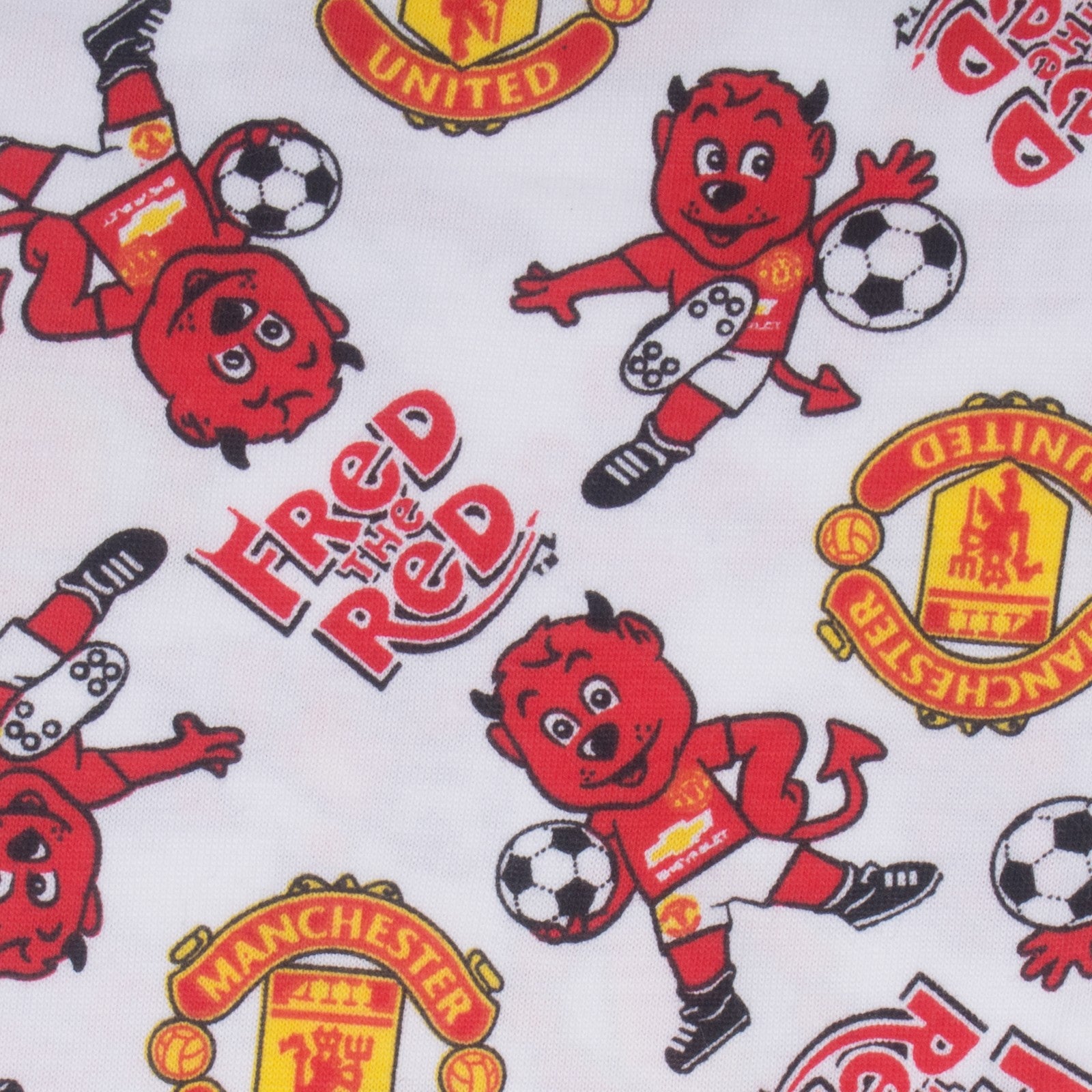 Manchester United Pyjamas for Baby in Red & White