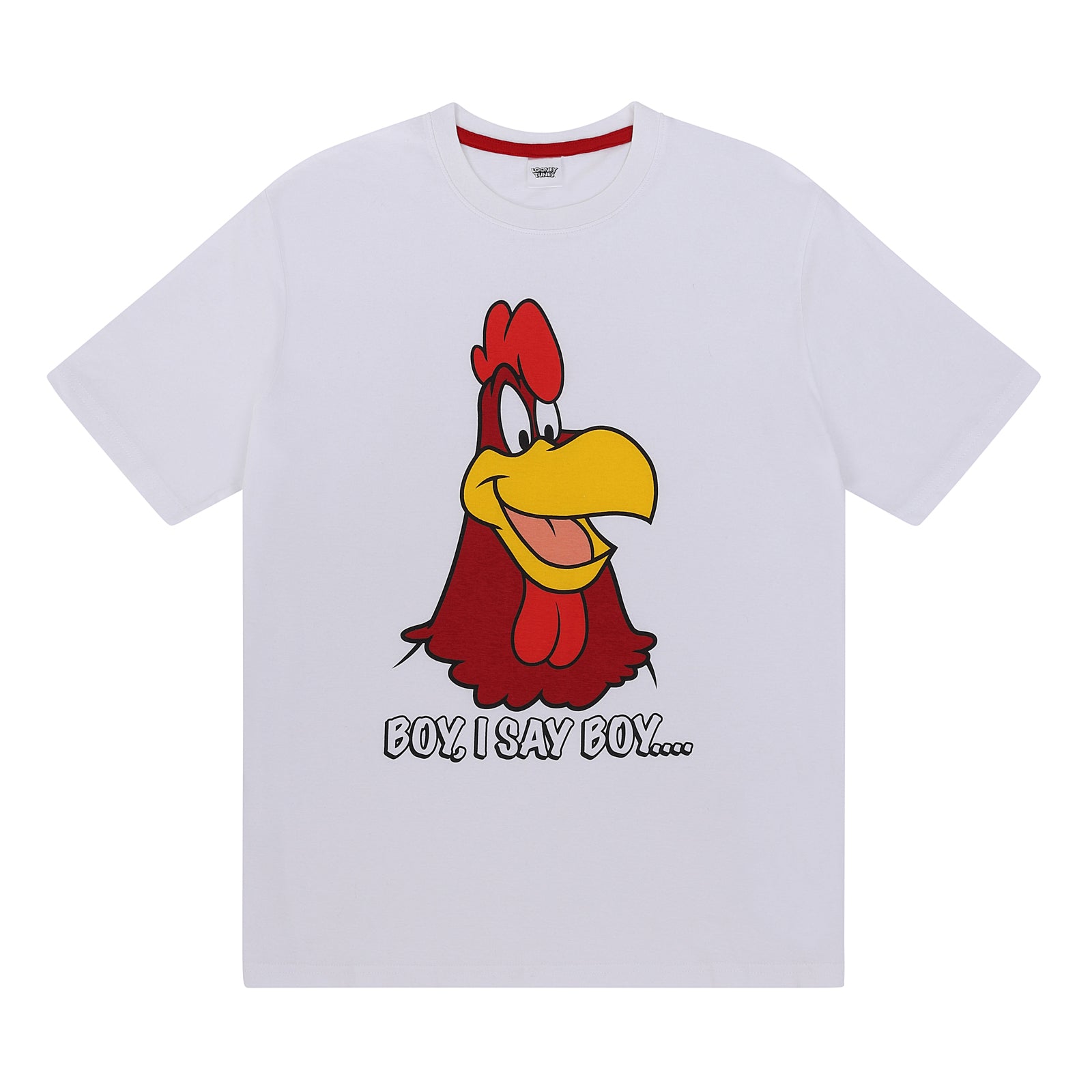 Looney Tunes adults pyjamas in blue with large character print to front.