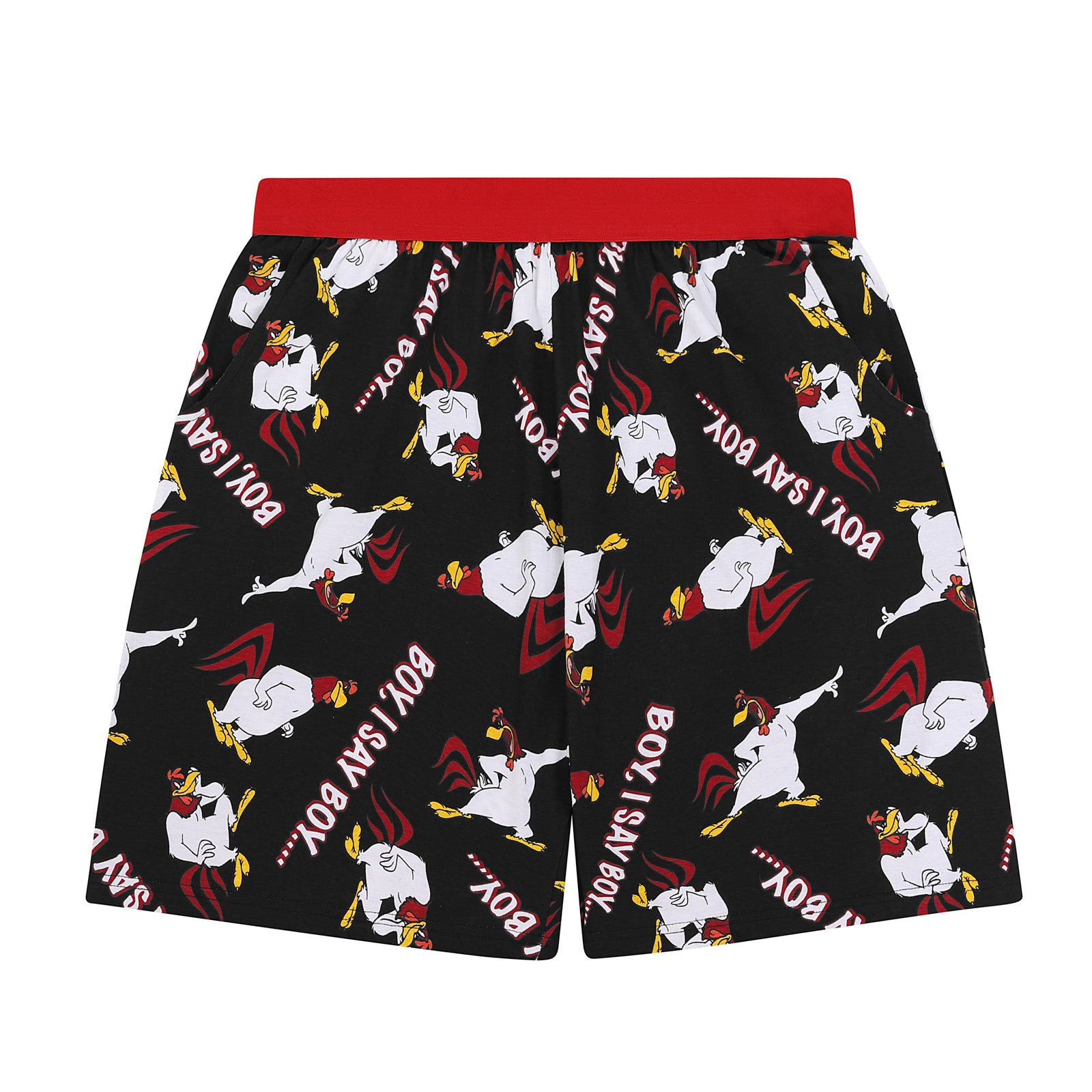 Looney Tunes adults pyjamas in blue with large character print to front.