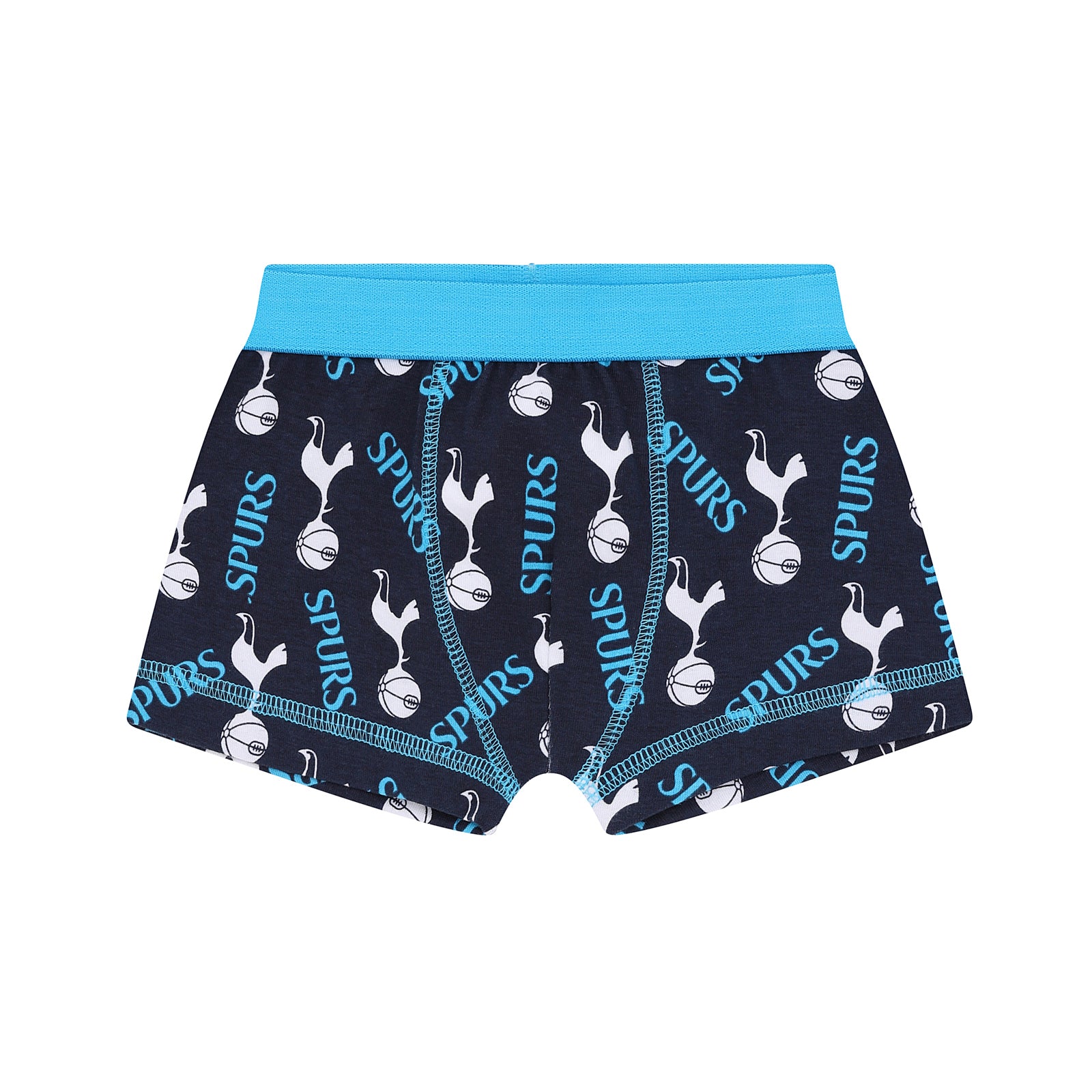 Tottenham boxer shorts & vest set for boys in blue & white