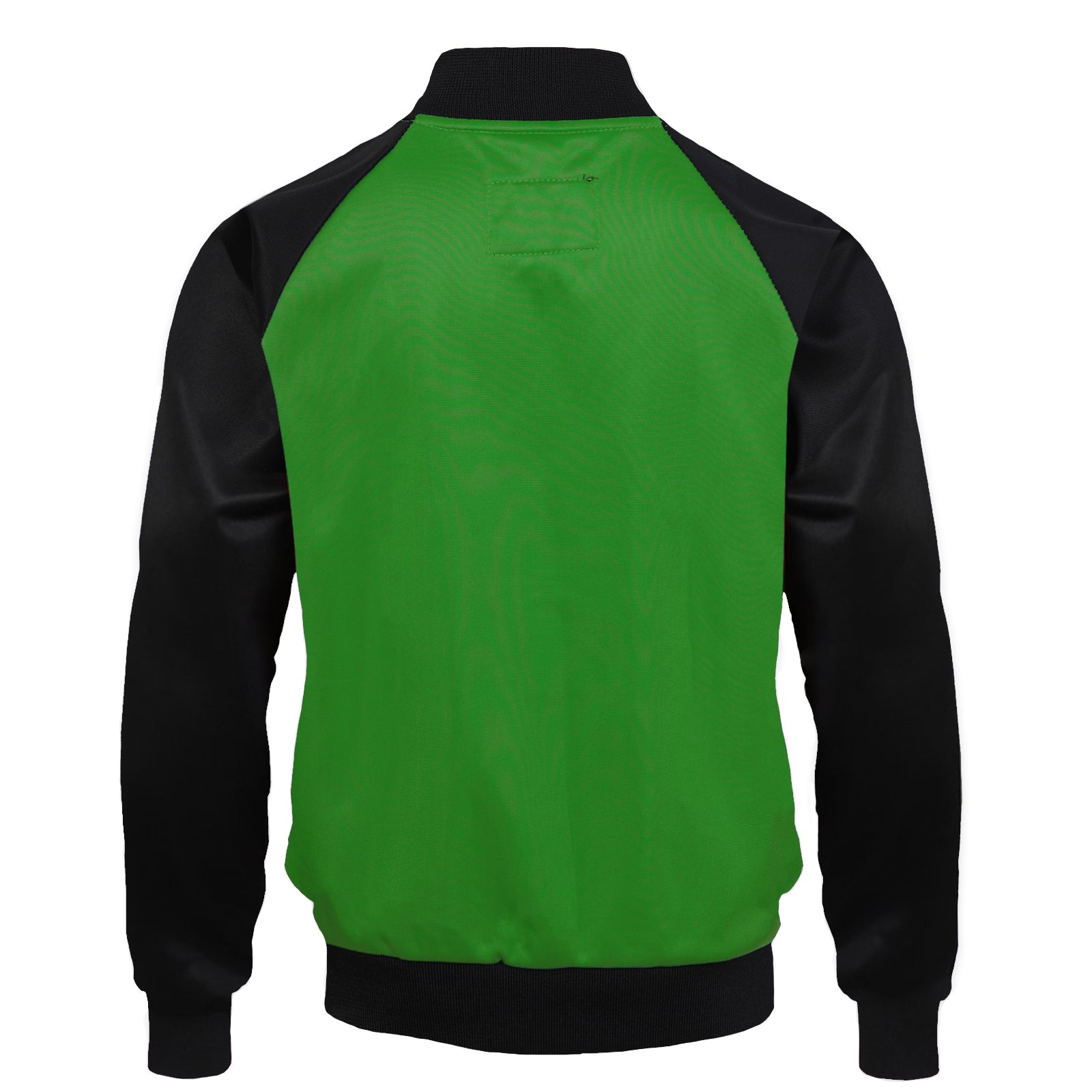 Celtic kids retro track jacket in green with club crest to chest.