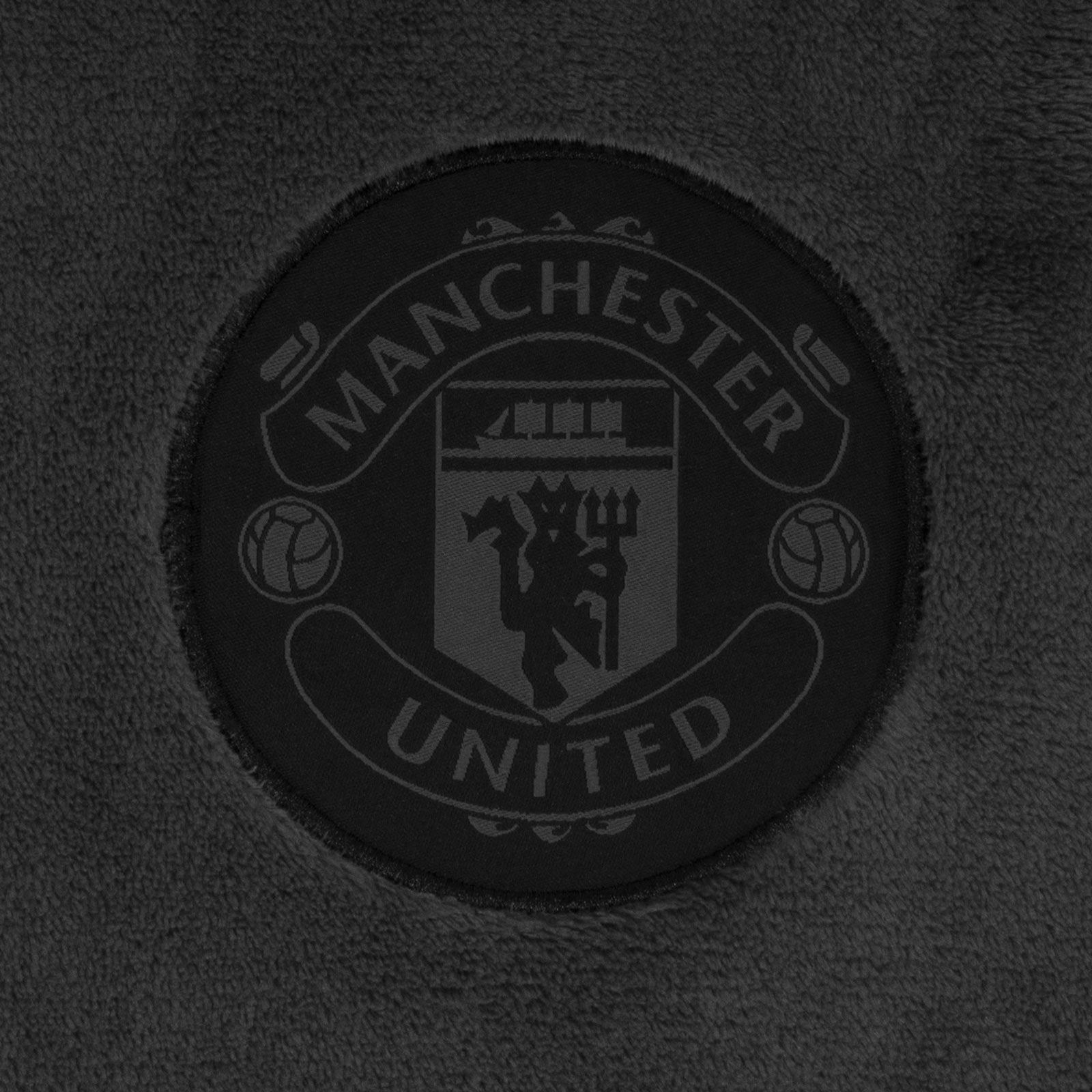 Man United dressing gown for men in grey
