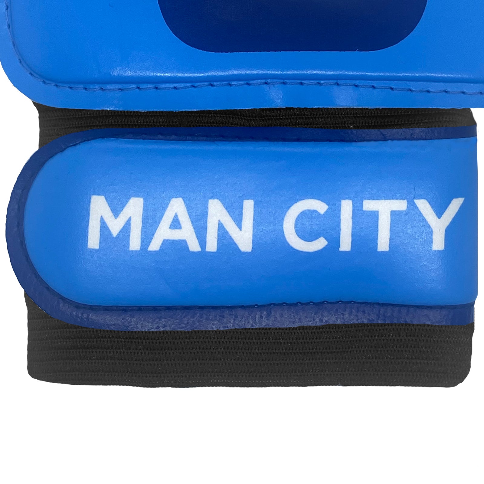 Man City size 4 blue ball with club crest & text. MCFC crest & players text print to each glove.