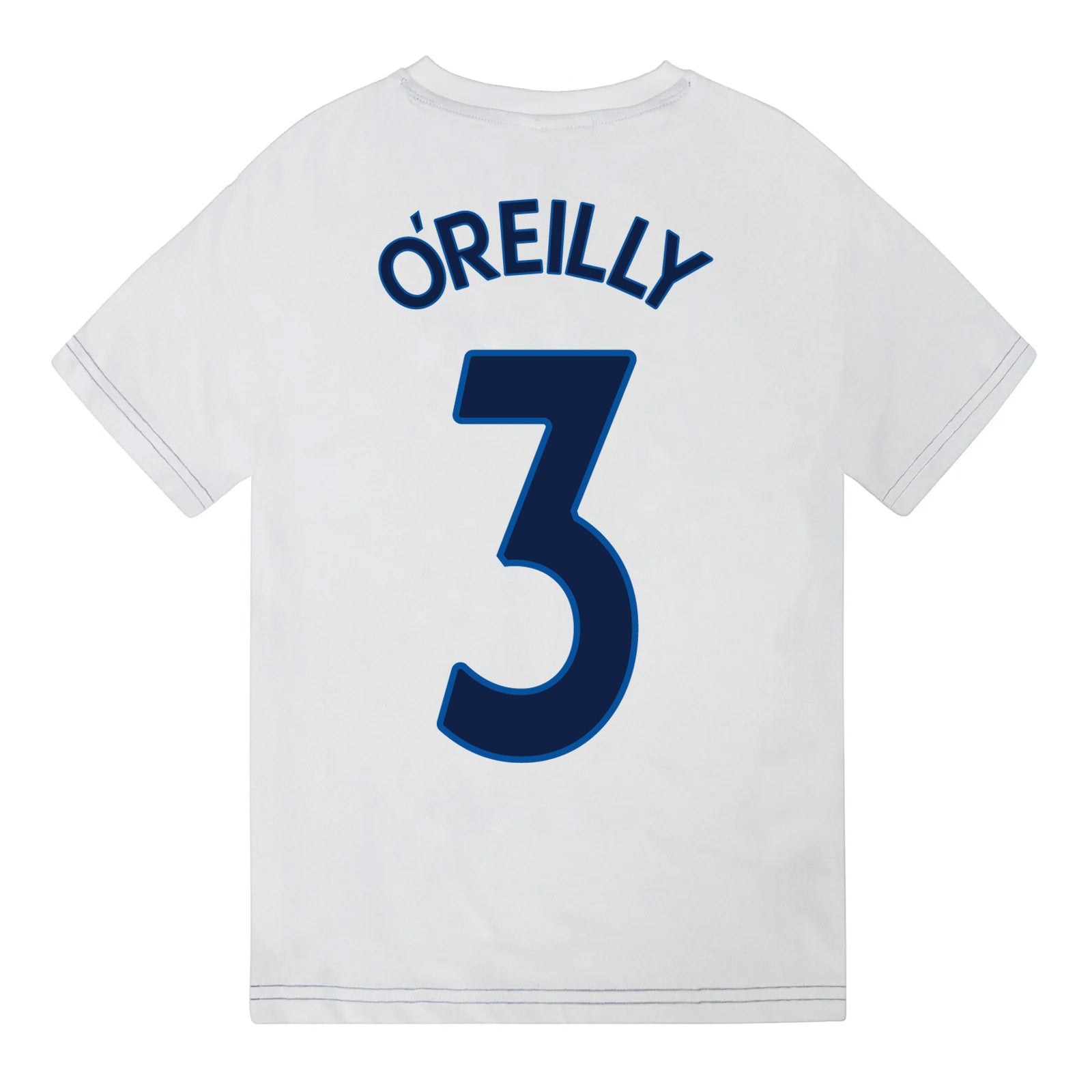 England kids pyjamas in white. Short sleeve top with graphic and shorts with 3 Lions logo to the left leg.