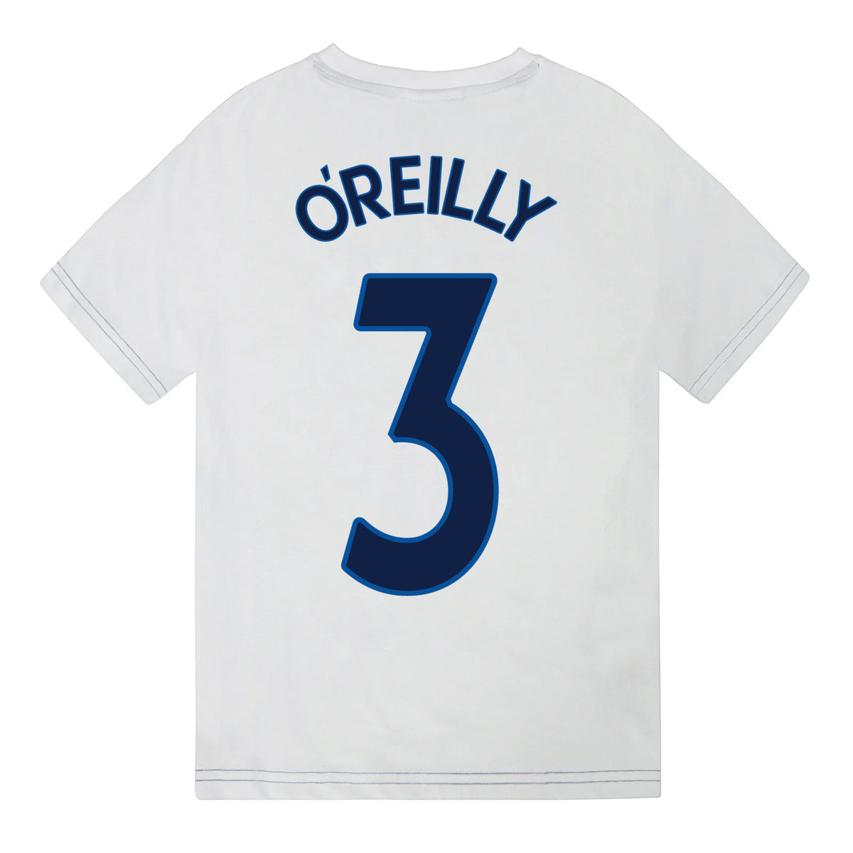 England kids pyjamas in white. Short sleeve top with graphic and shorts with 3 Lions logo to the left leg.