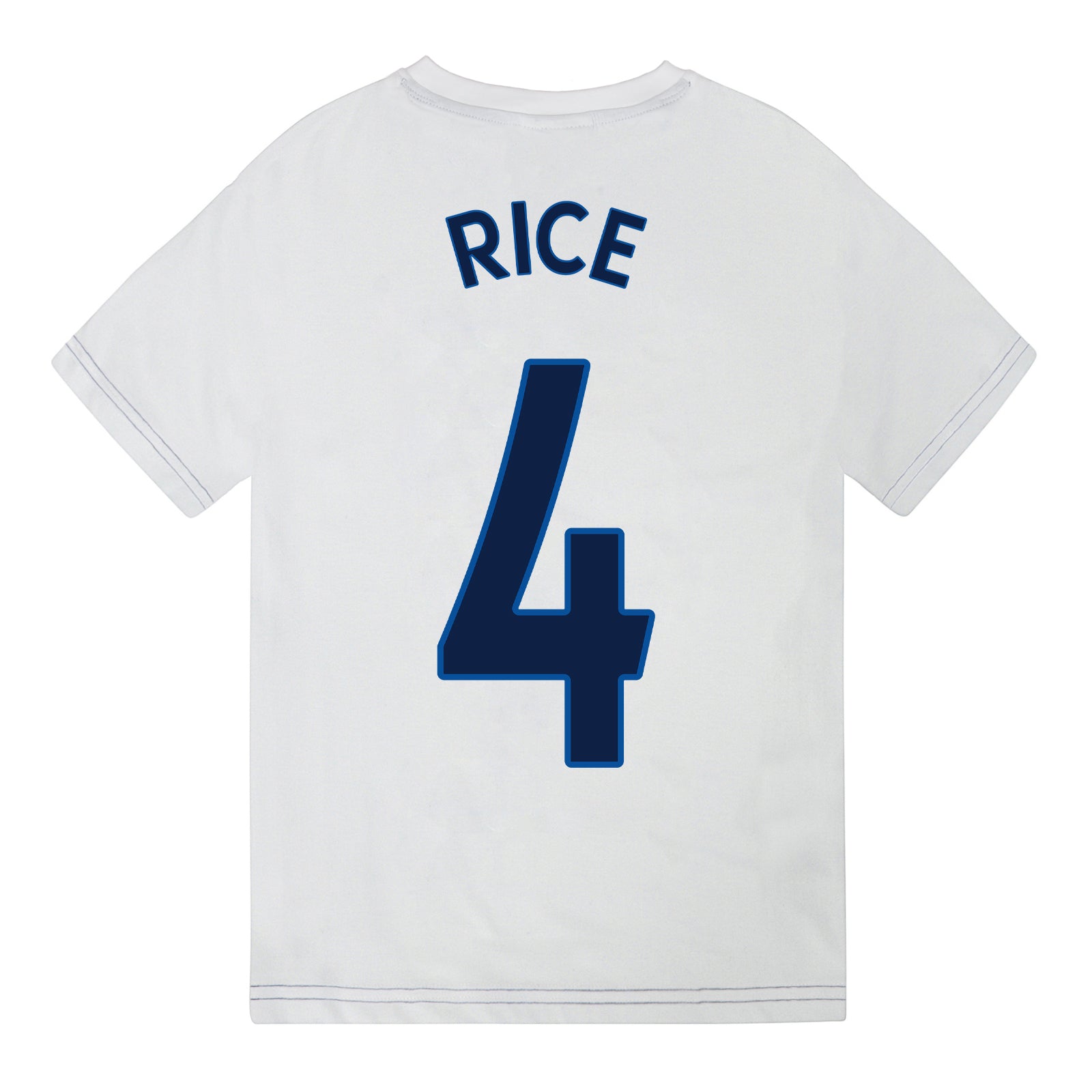 England kids pyjamas in white. Short sleeve top with graphic and shorts with 3 Lions logo to the left leg.