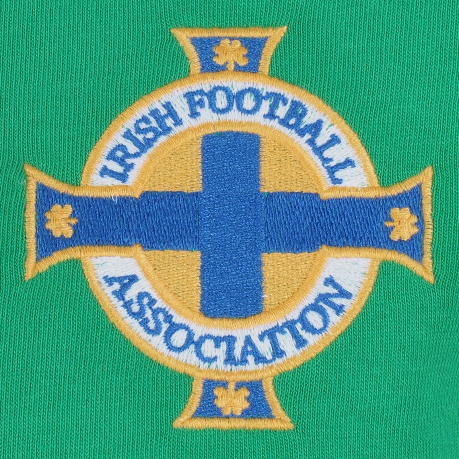 Northern Ireland retro football shirt in green with crest to chest & No.11 to back