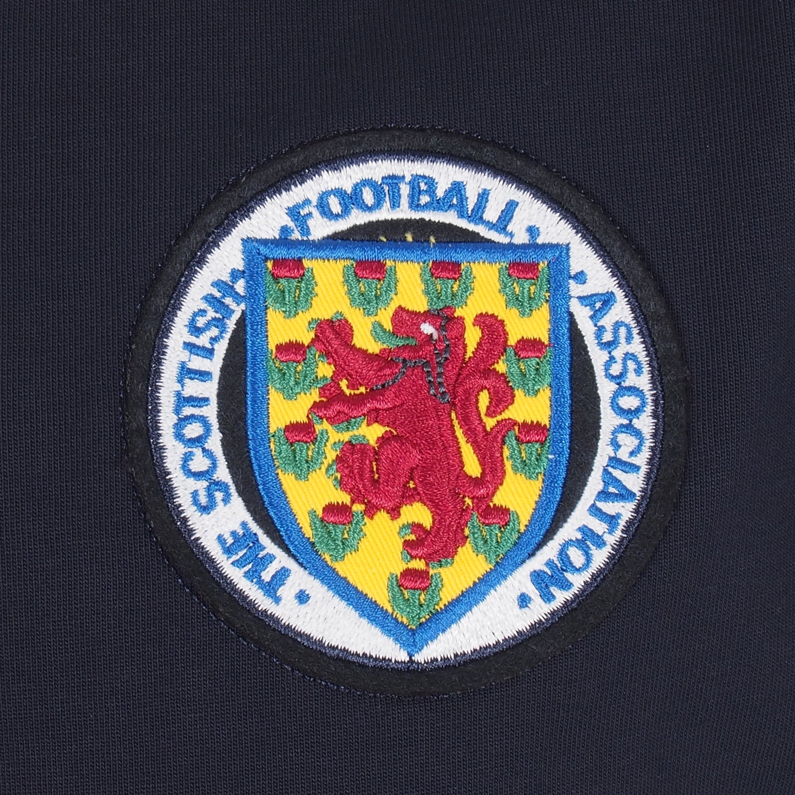 Scotland retro football shirt 1967 in navy blue with crest to chest and No.10 on back