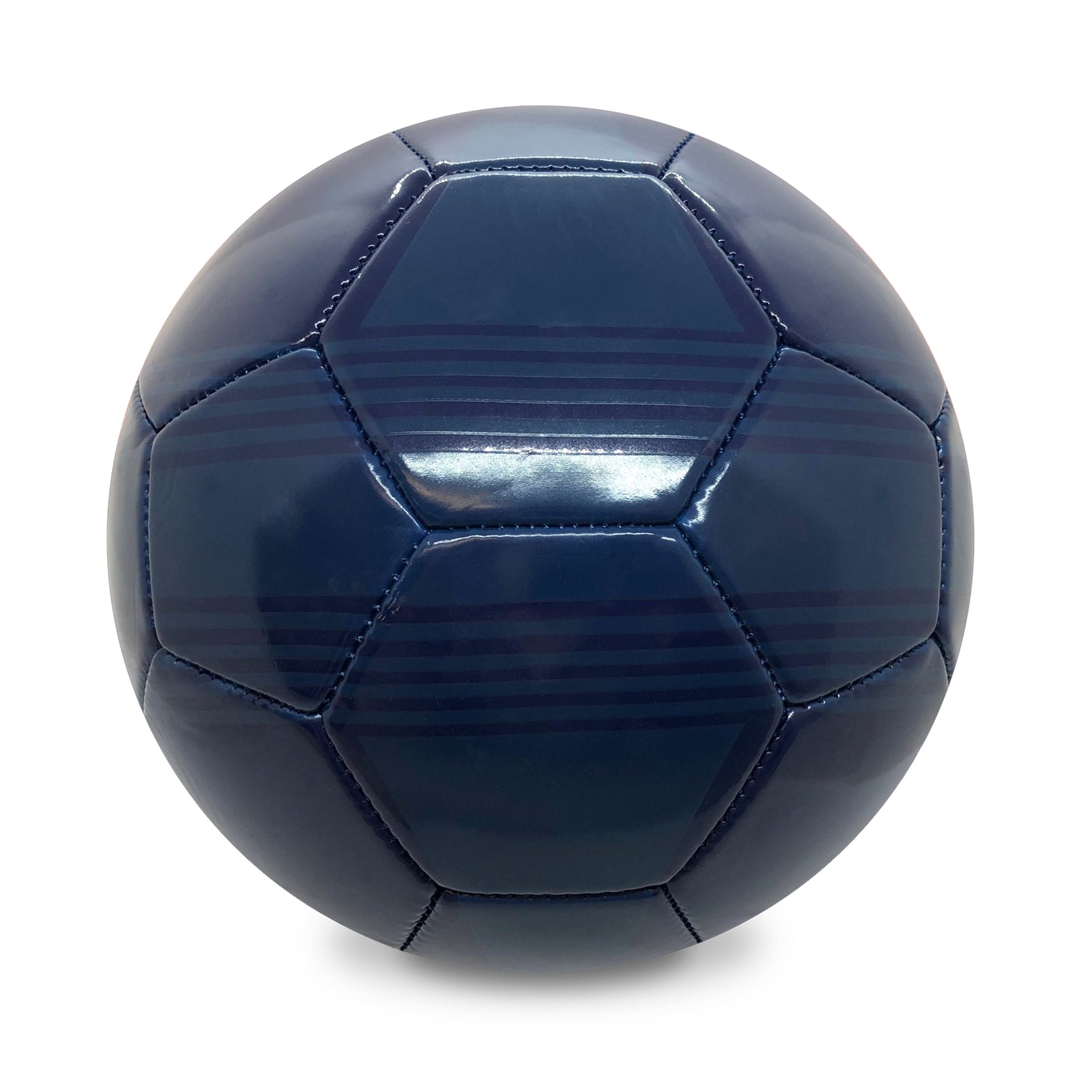Spurs size 4 blue football with THFC crests & text.