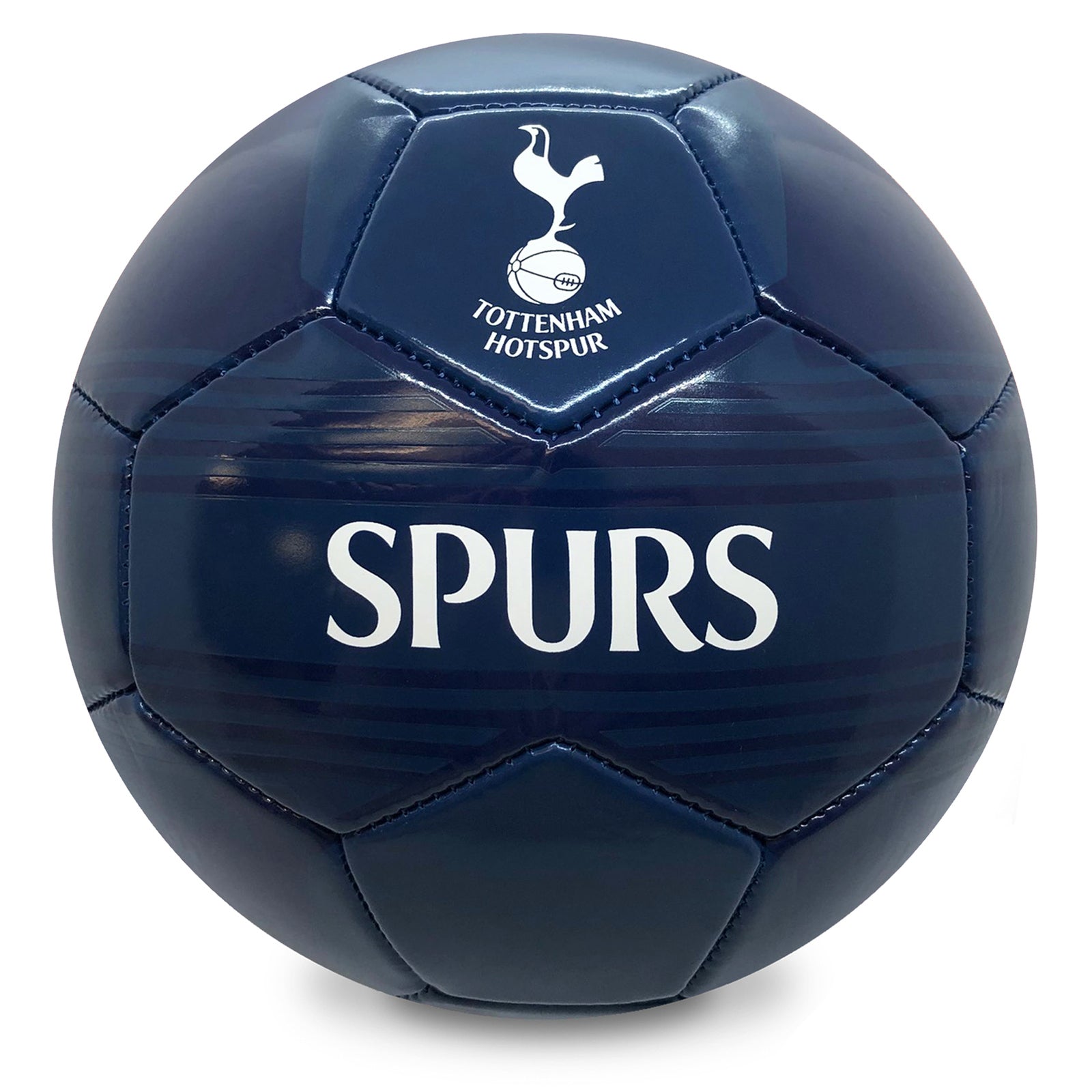 Spurs size 4 blue ball with club crest & text. THFC crest & text print to each glove.