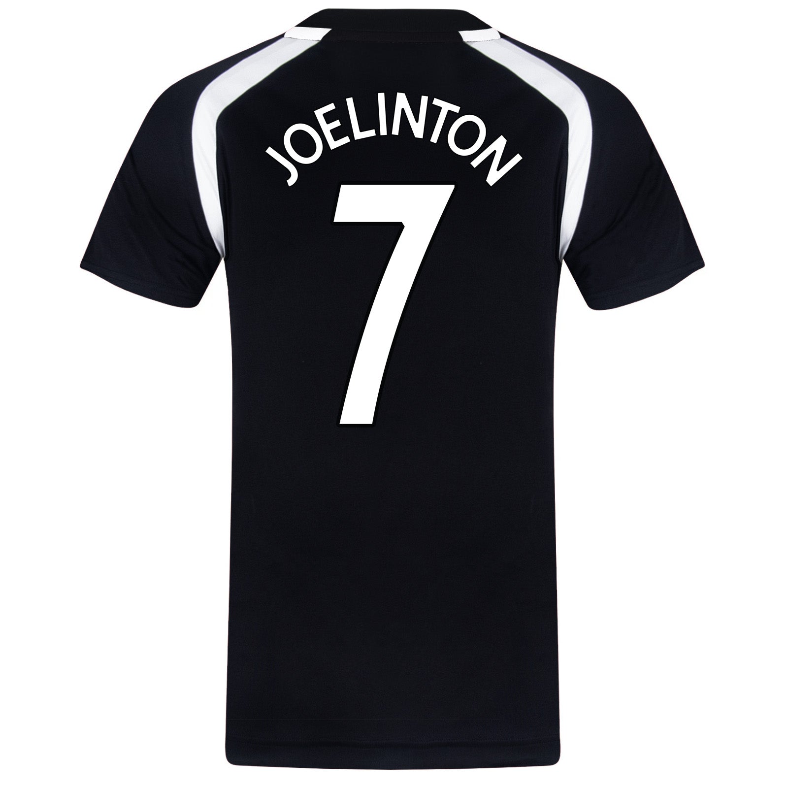 Newcastle United adults T-shirt in black with club crest to chest.