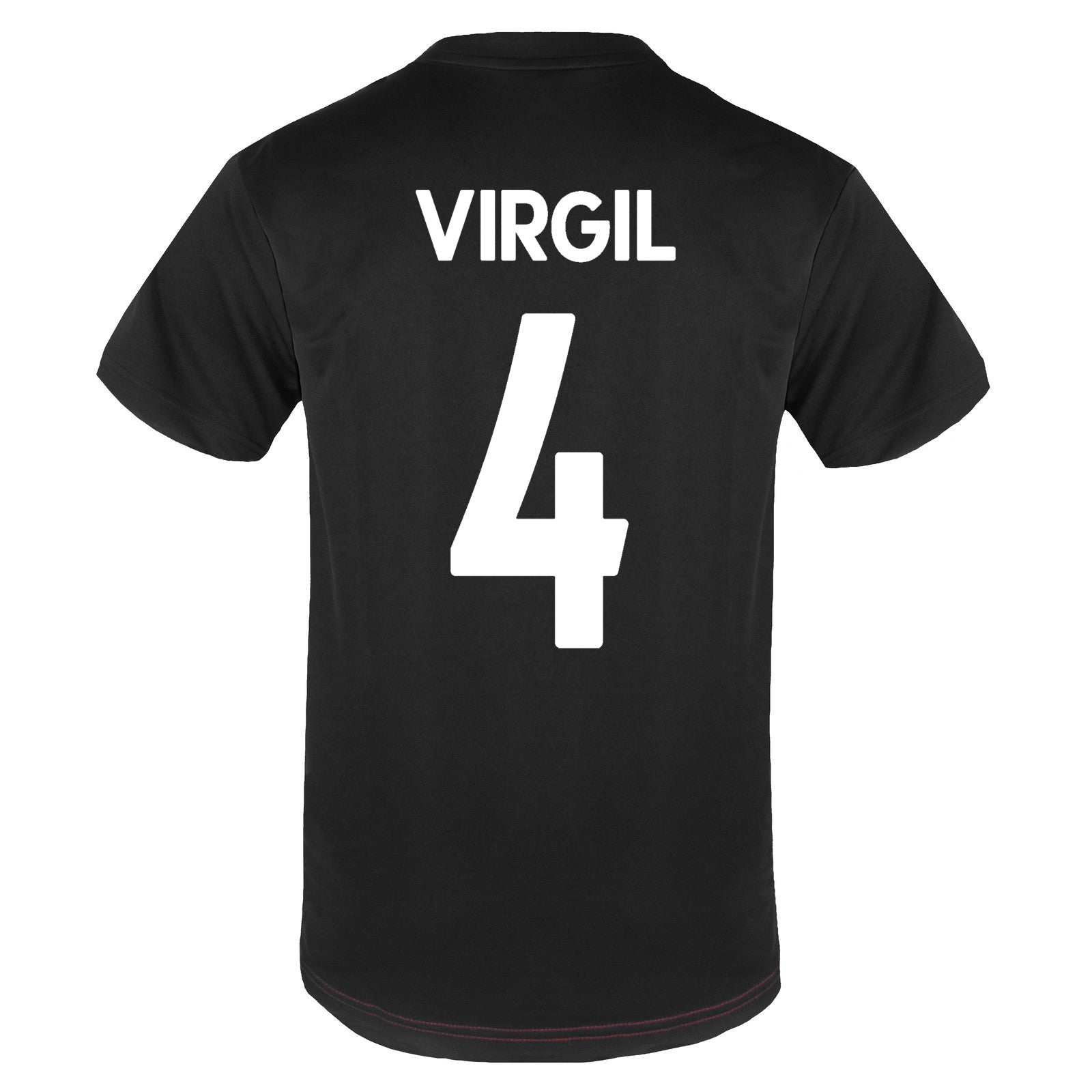 Liverpool adults T-shirt in black with club crest to chest