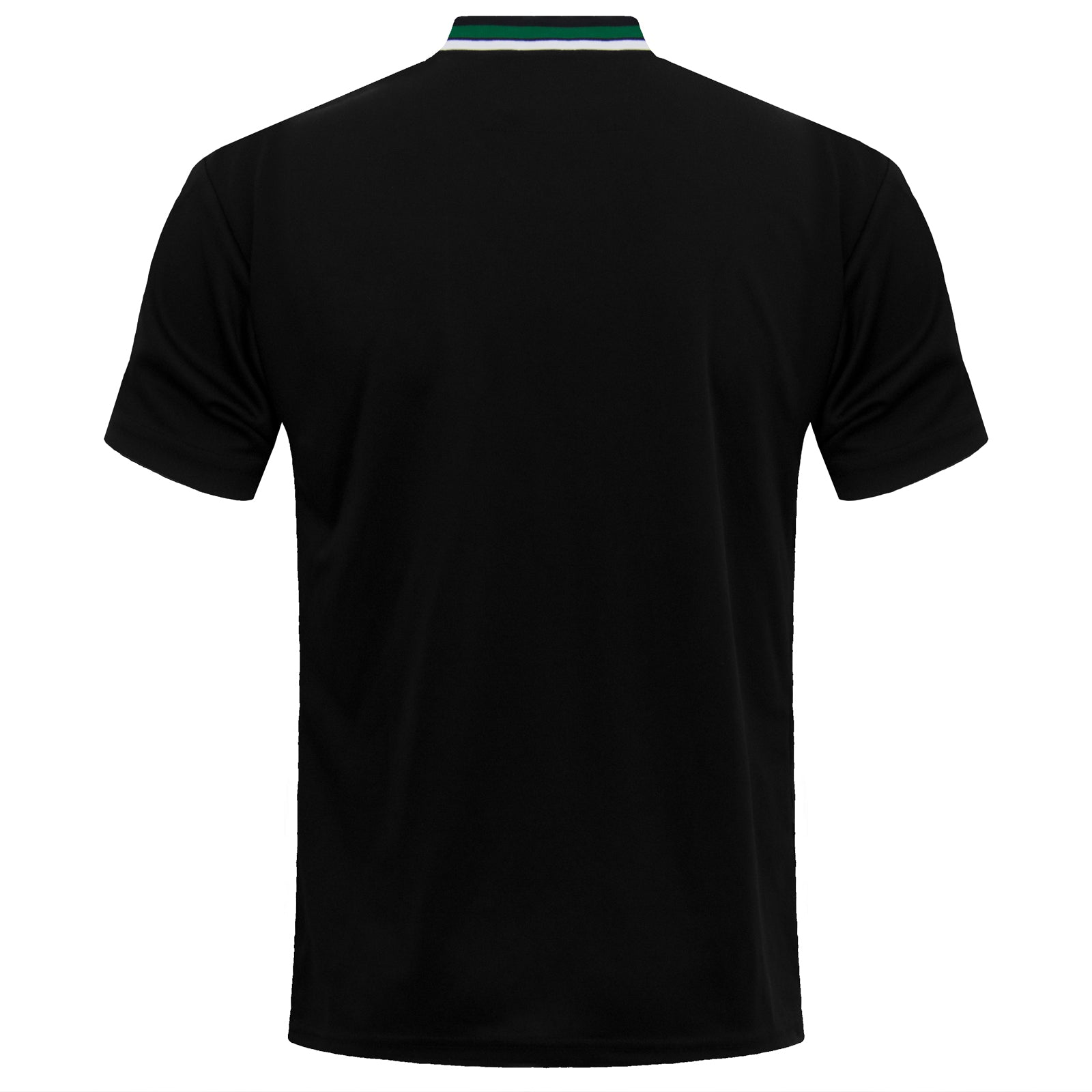 Celtic retro football shirt. Replica 1994/96 away shirt in black with club crest and sponsor print to front
