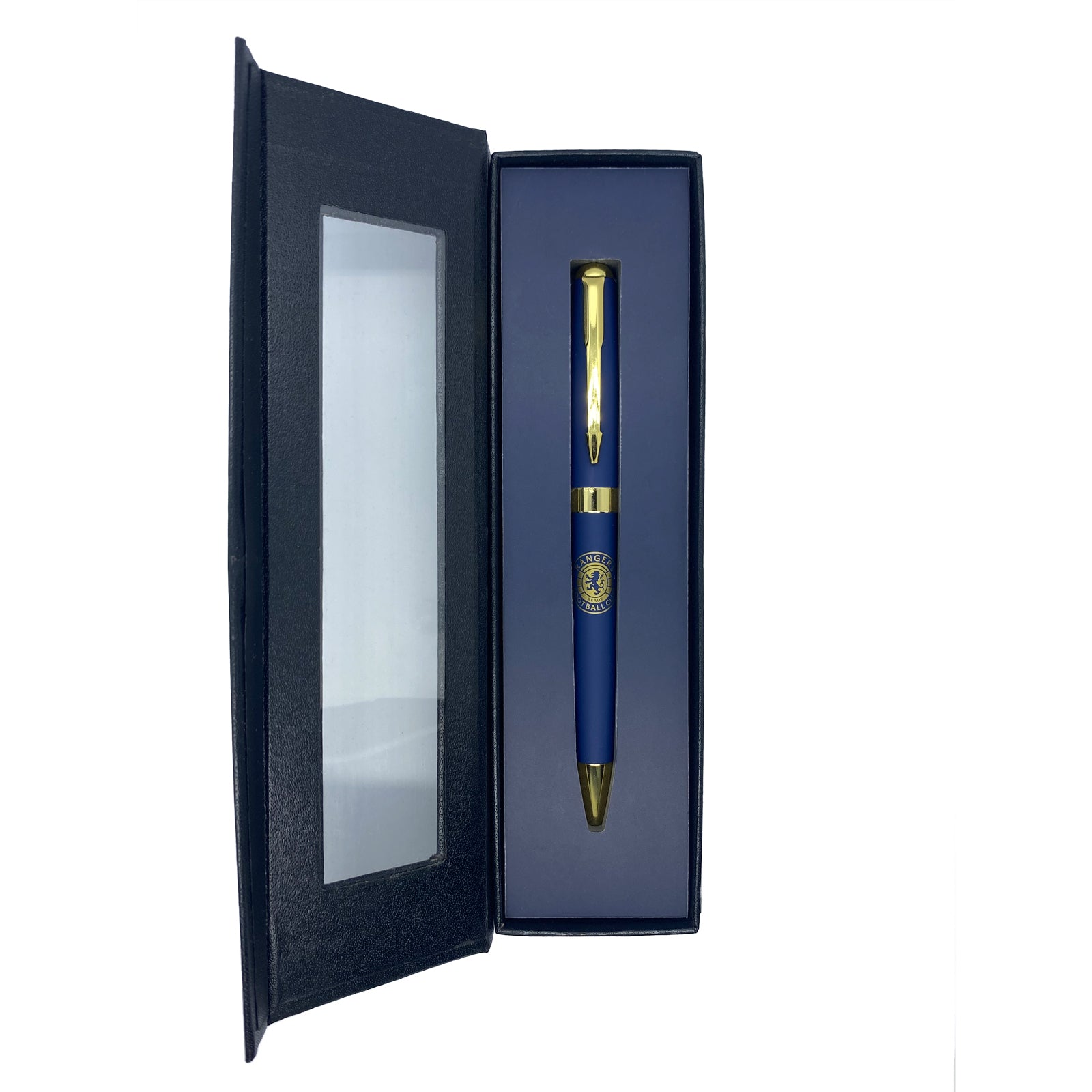Rangers pen in blue with club crest in club design gift box