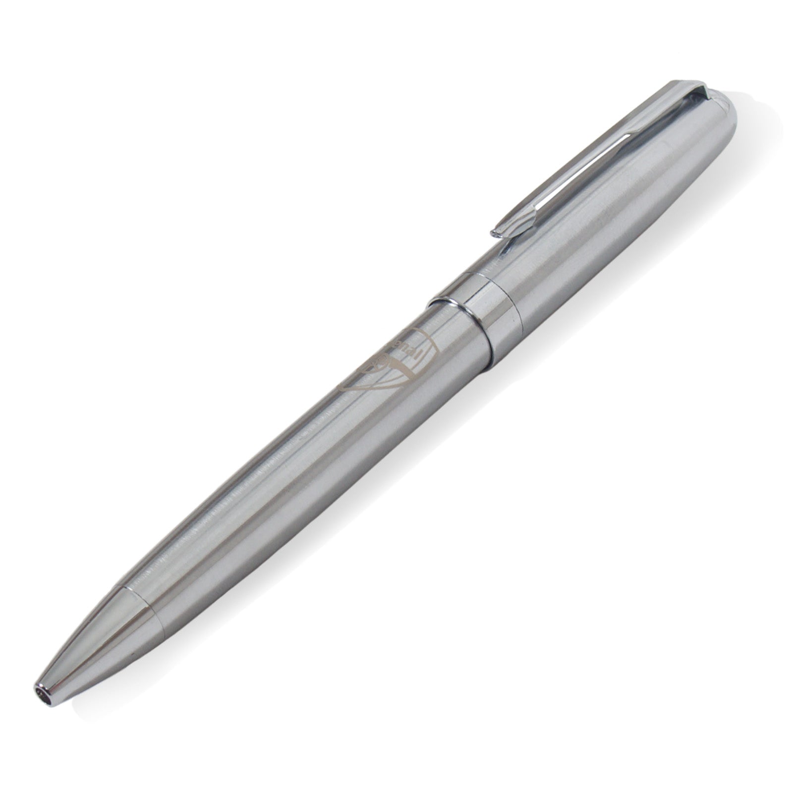Arsenal pen and keyring set in silver with club crest in club design gift box