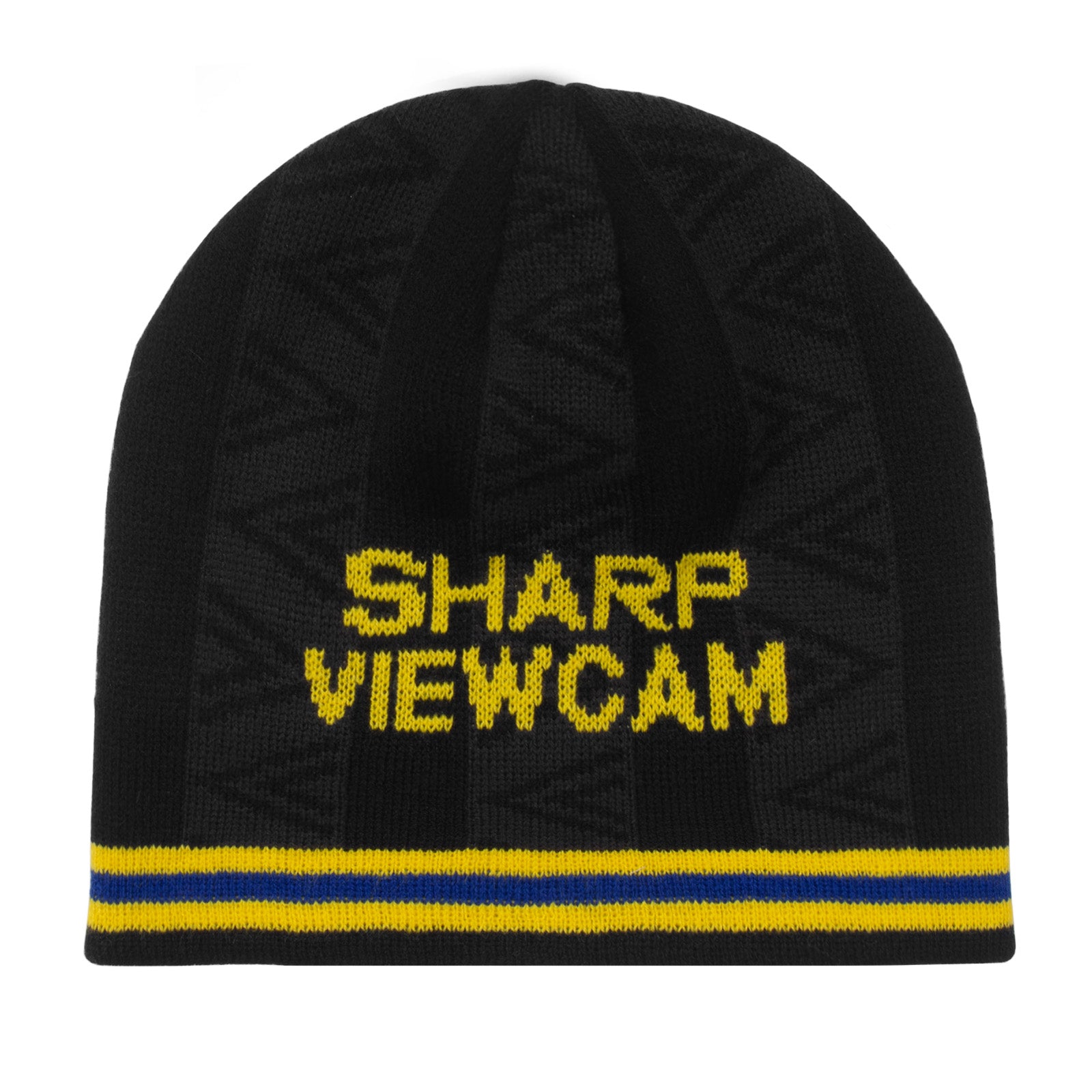 Man United bobble hat in retro black 1994 colours