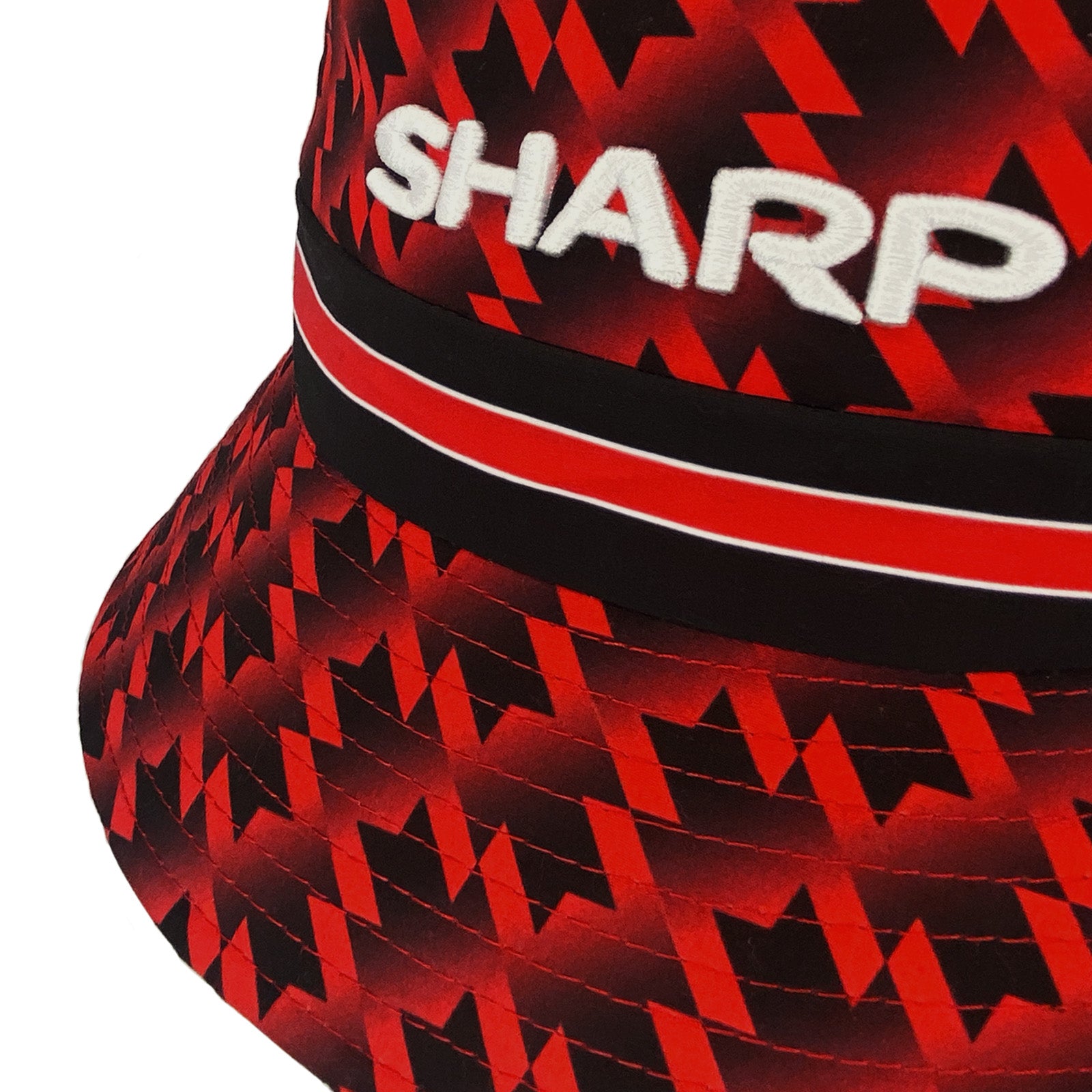 Man United bucket hat in retro red 1990 colours