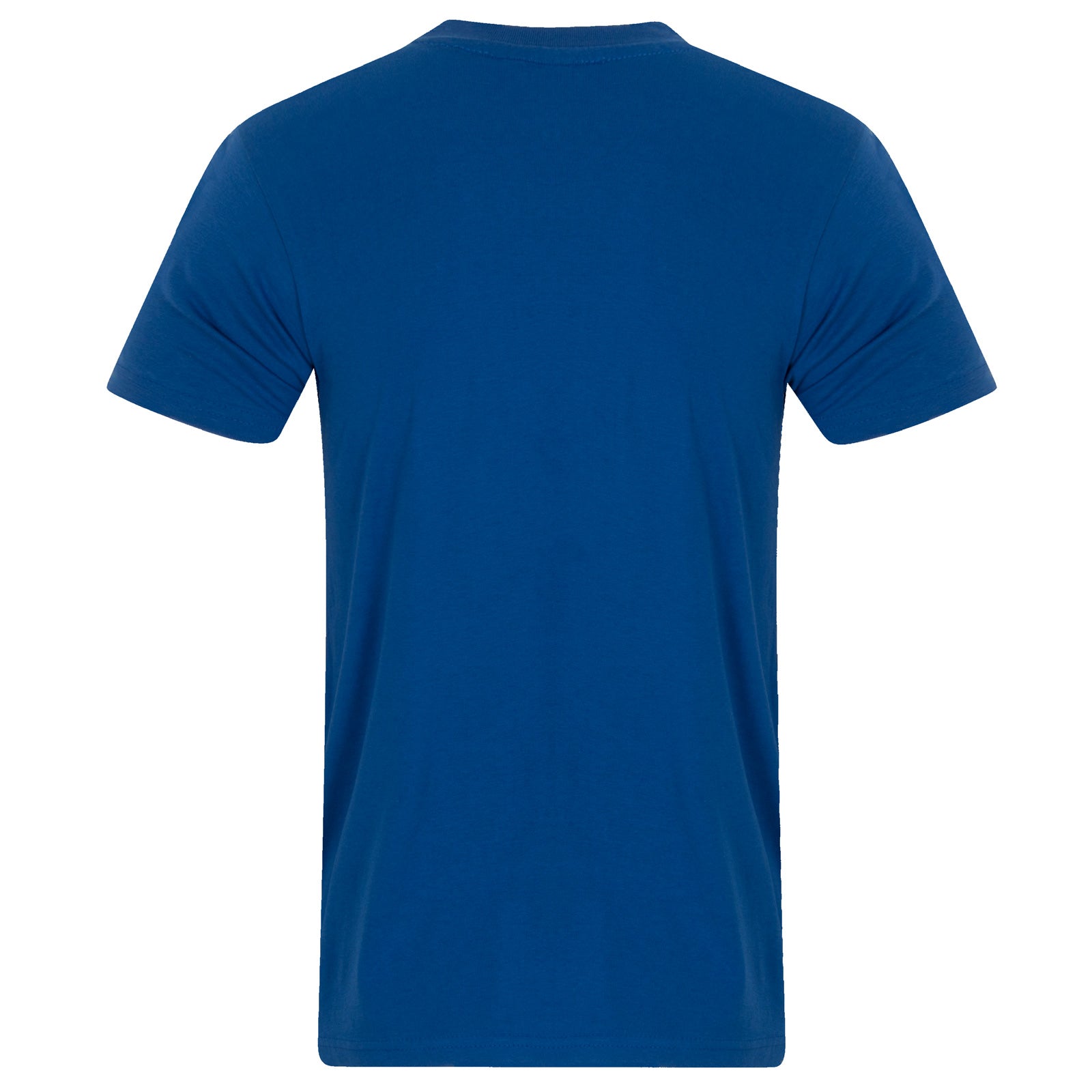Man Utd T-shirt for men in blue featuring Manchester 68 crest to front