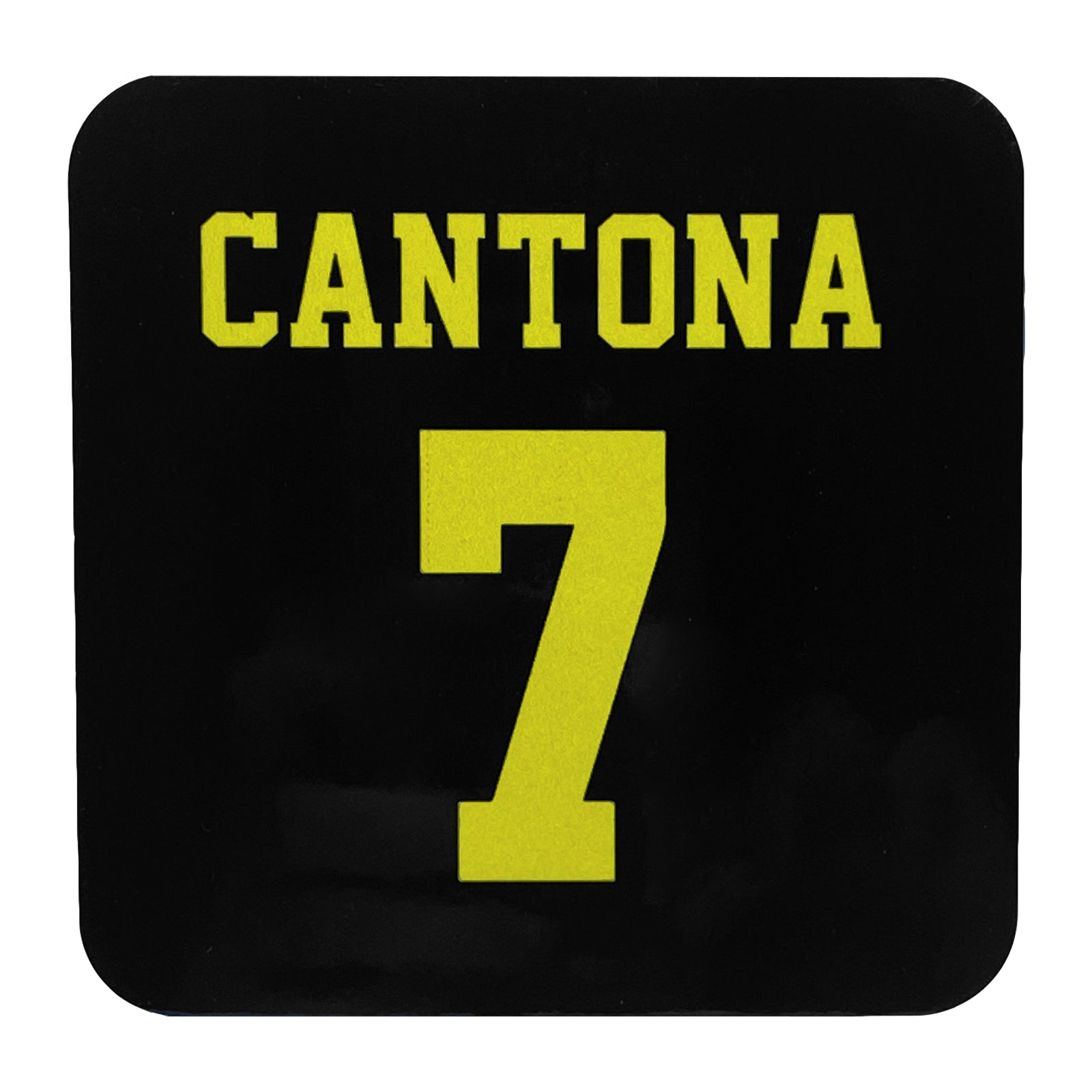 Man United Football Coasters with Cantona 7 Image