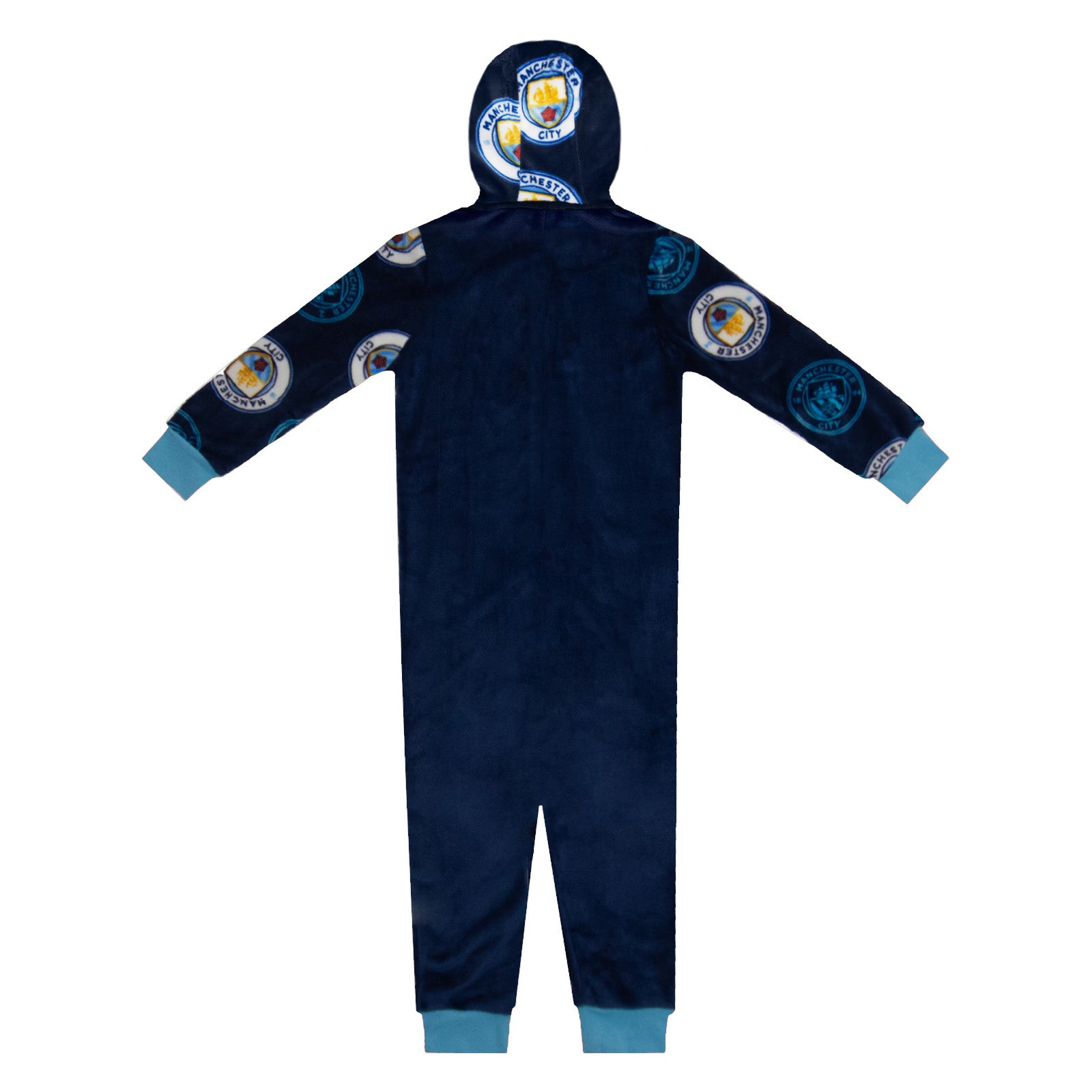 Manchester City onesie for kids in navy blue